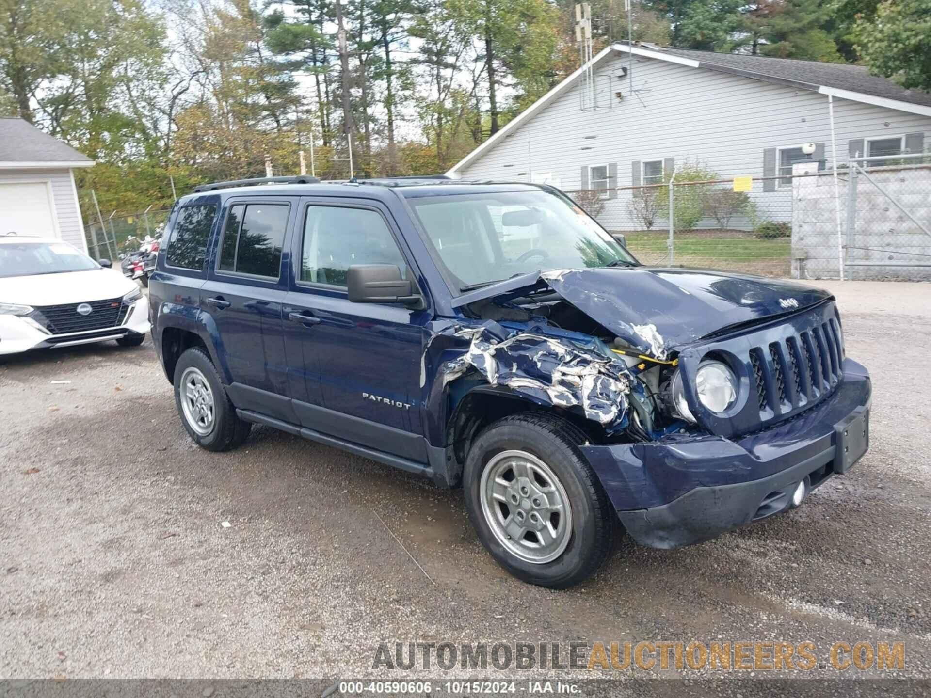 1C4NJPBA9HD145690 JEEP PATRIOT 2017