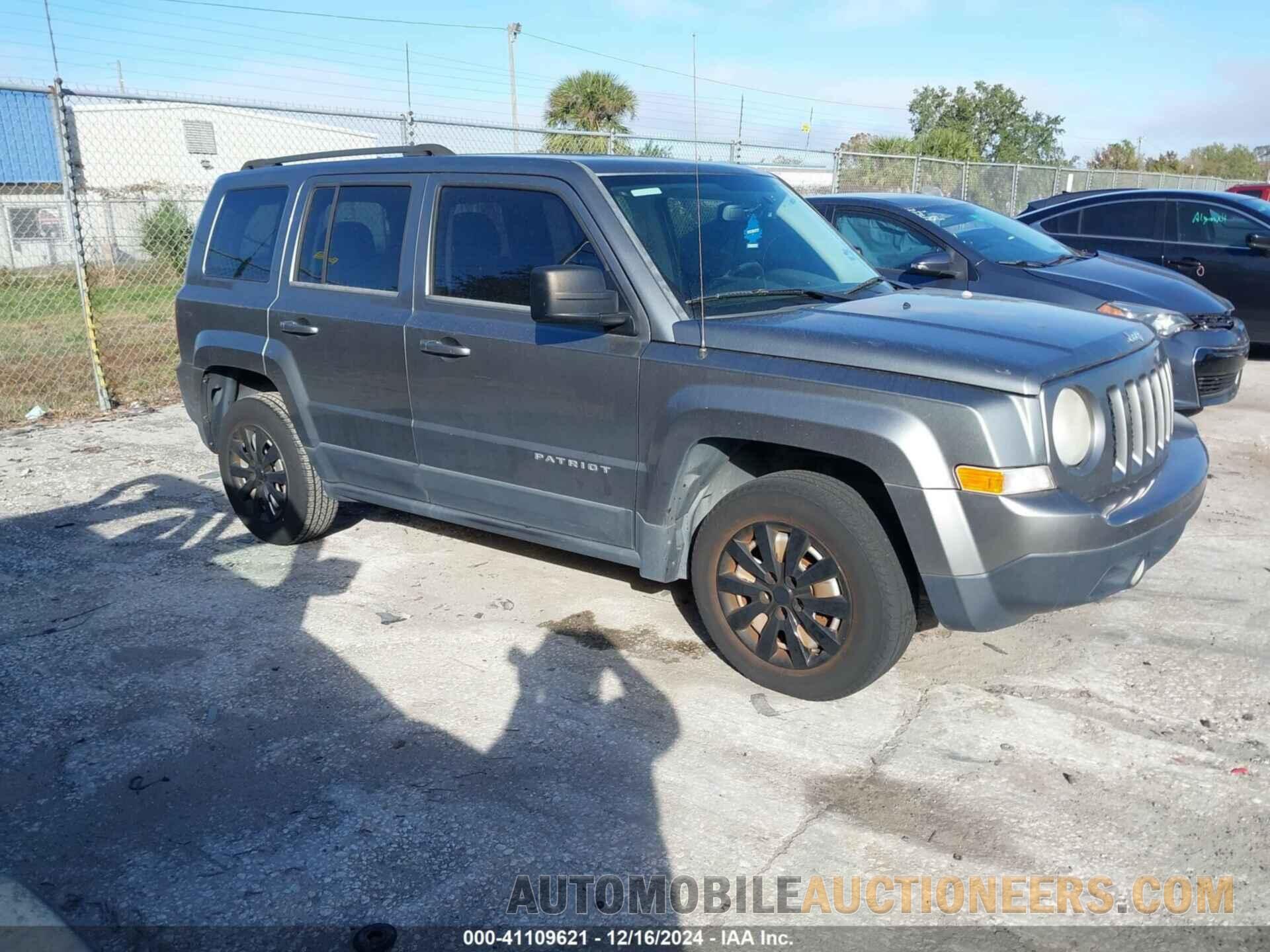 1C4NJPBAXDD234971 JEEP PATRIOT 2013