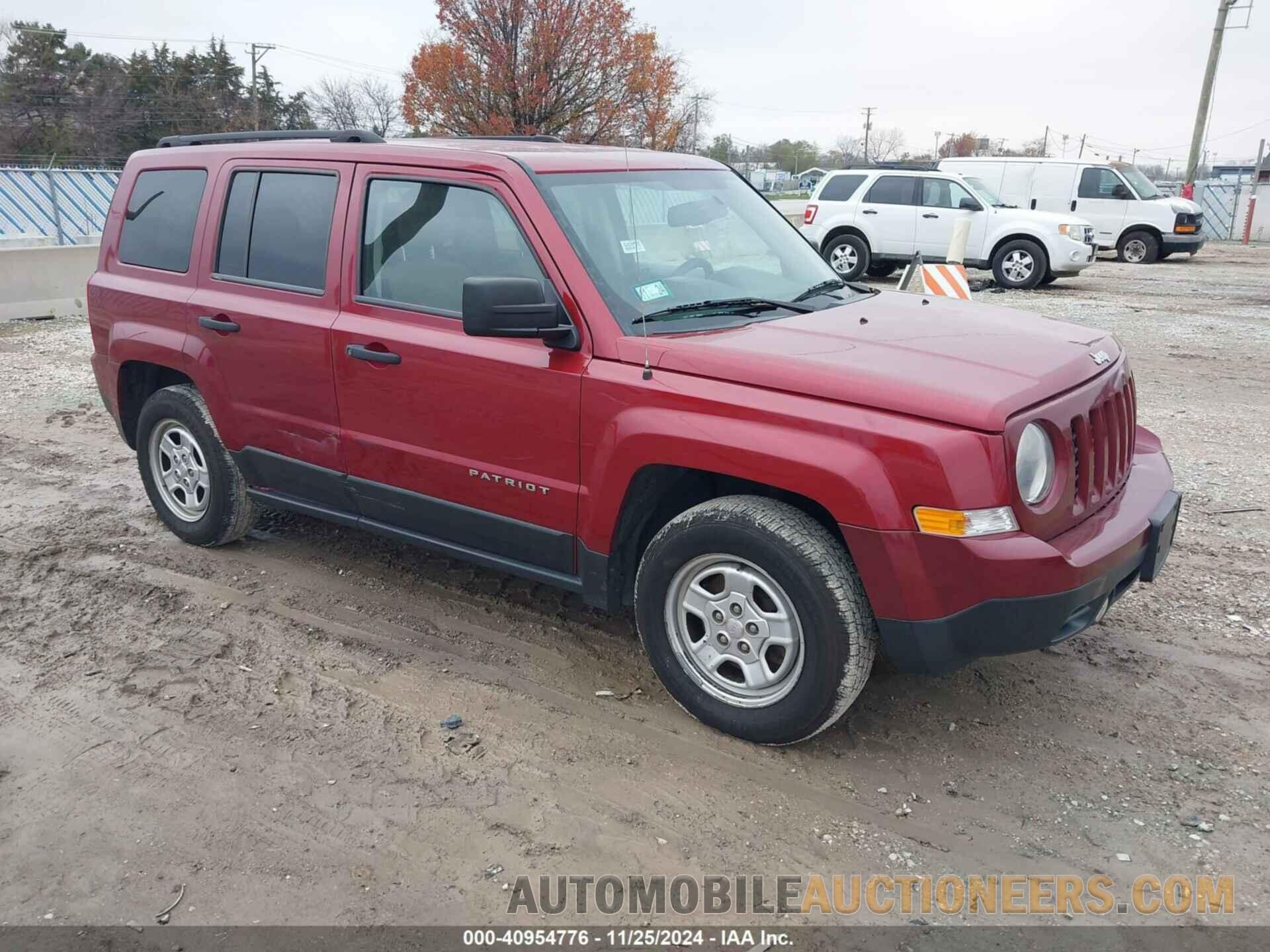 1C4NJPBAXED618850 JEEP PATRIOT 2014