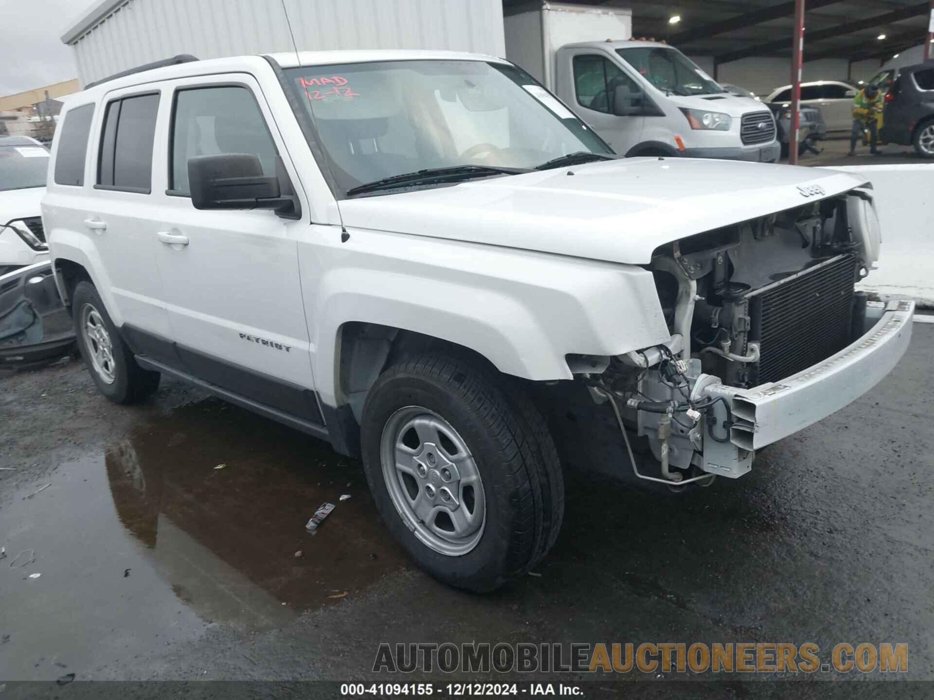 1C4NJPBAXFD247237 JEEP PATRIOT 2015