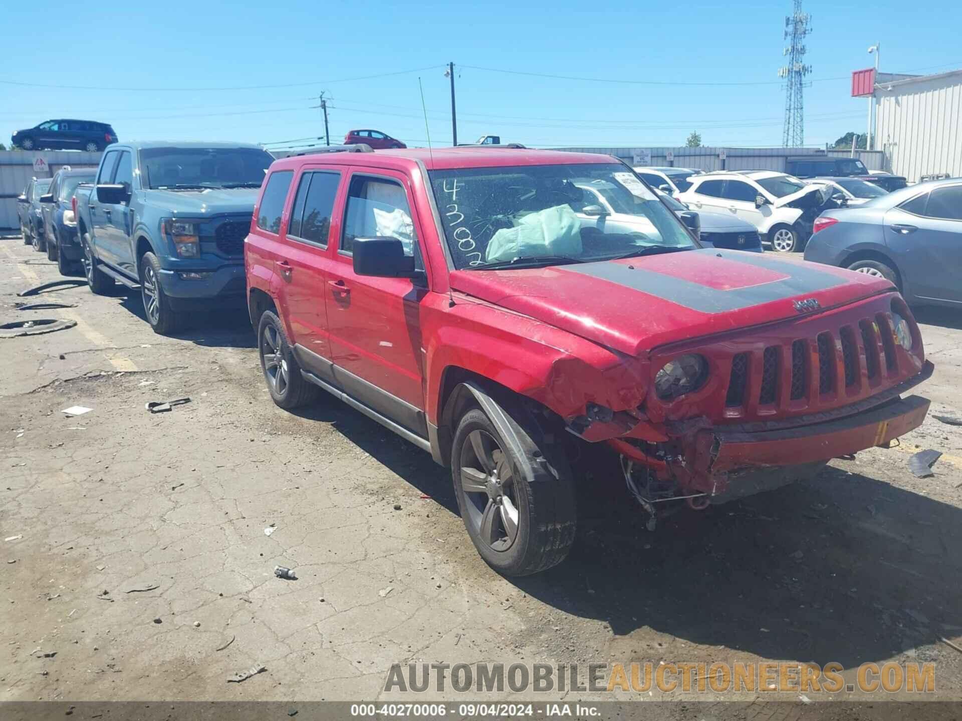 1C4NJPBAXGD684382 JEEP PATRIOT 2016