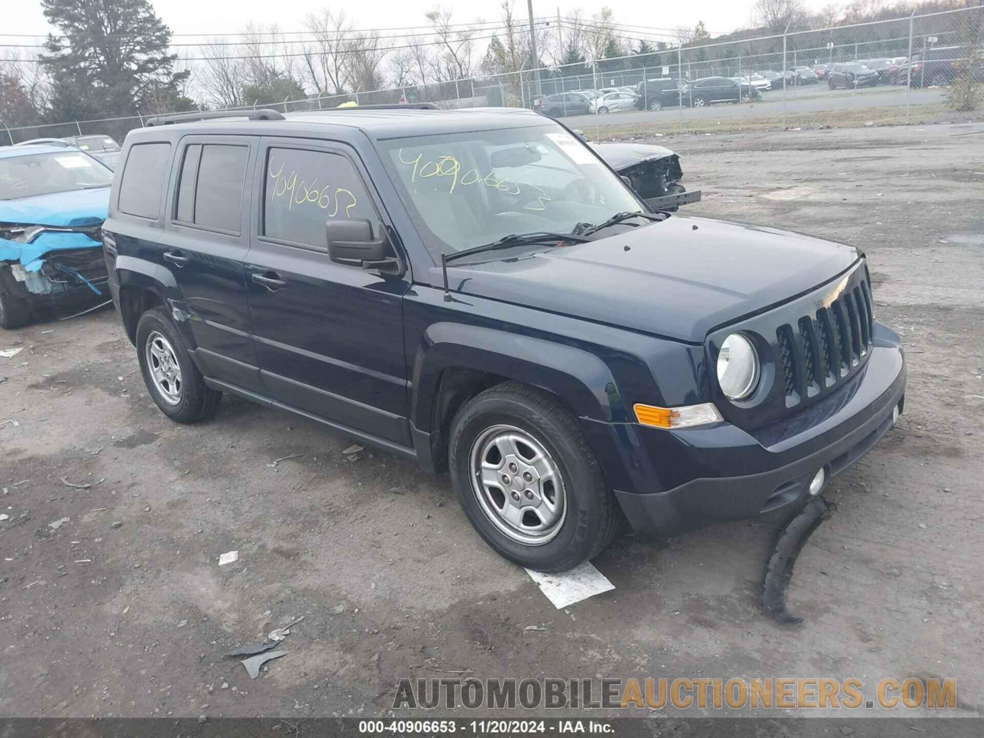 1C4NJPBB0GD643168 JEEP PATRIOT 2016