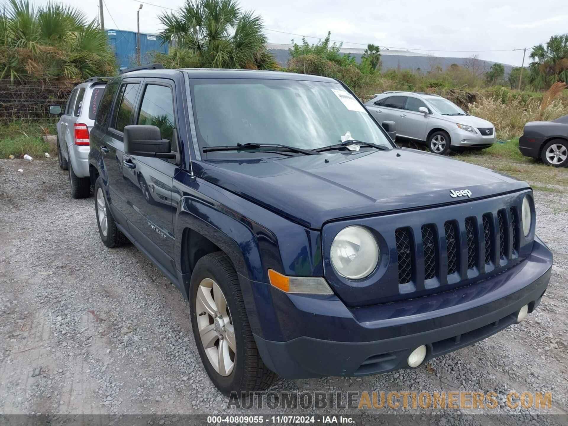 1C4NJPBB2CD651900 JEEP PATRIOT 2012