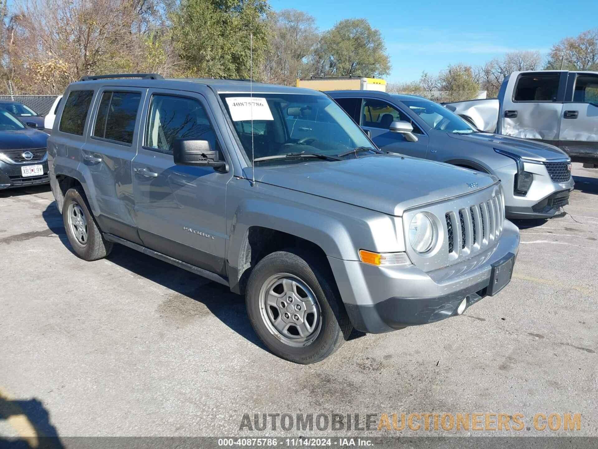 1C4NJPBB3FD211091 JEEP PATRIOT 2015