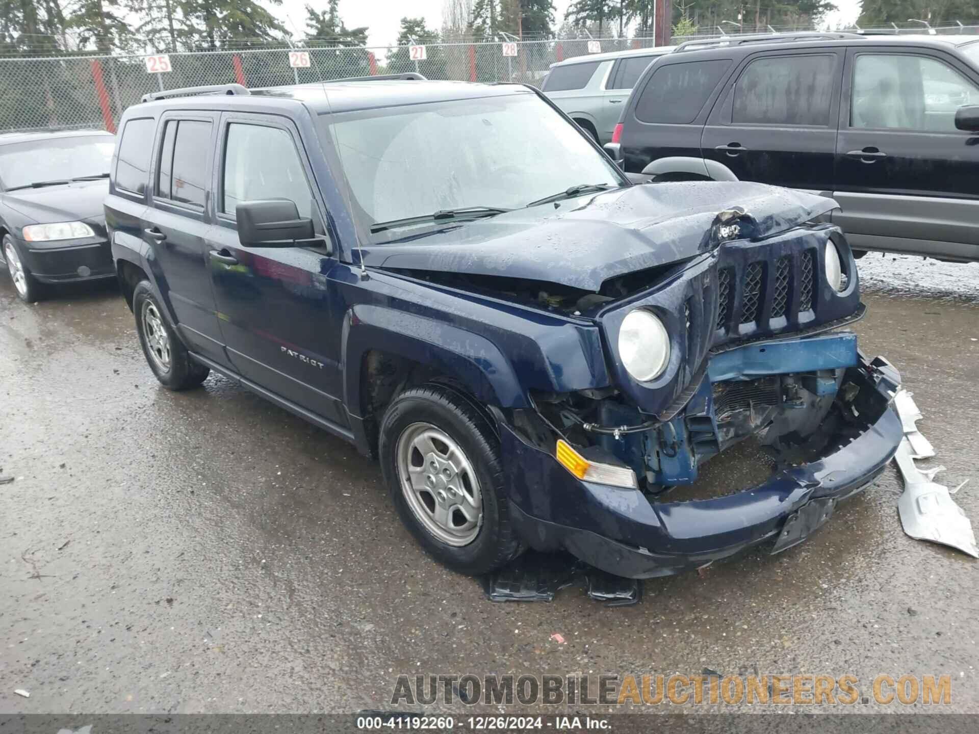 1C4NJPBB3HD172909 JEEP PATRIOT 2017