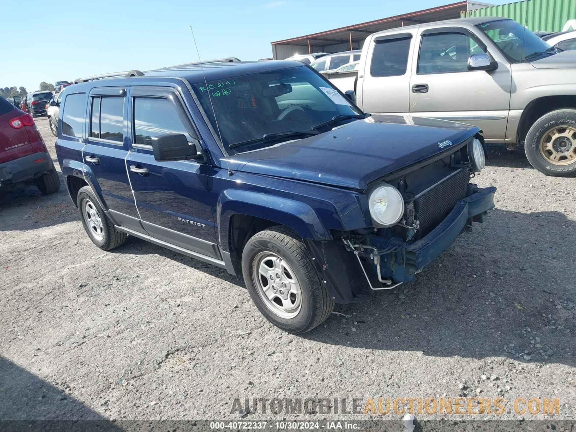 1C4NJPBB4GD699761 JEEP PATRIOT 2016