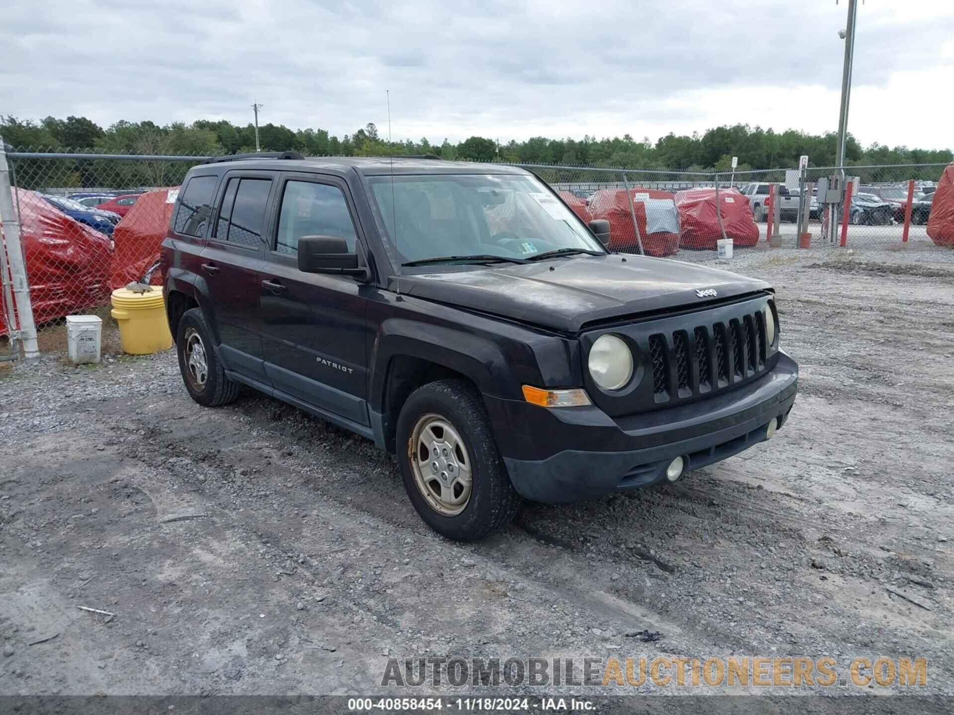 1C4NJPBB5CD528768 JEEP PATRIOT 2012