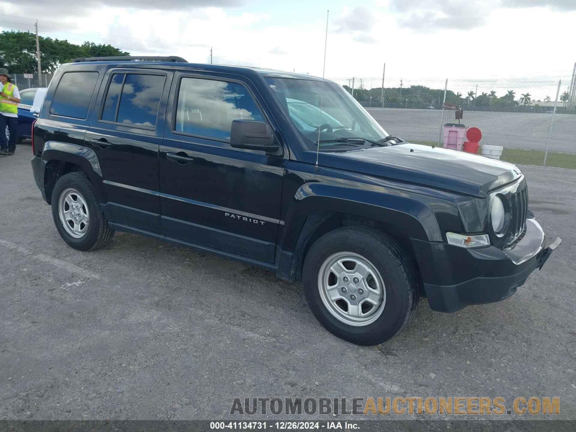 1C4NJPBB5DD169598 JEEP PATRIOT 2013