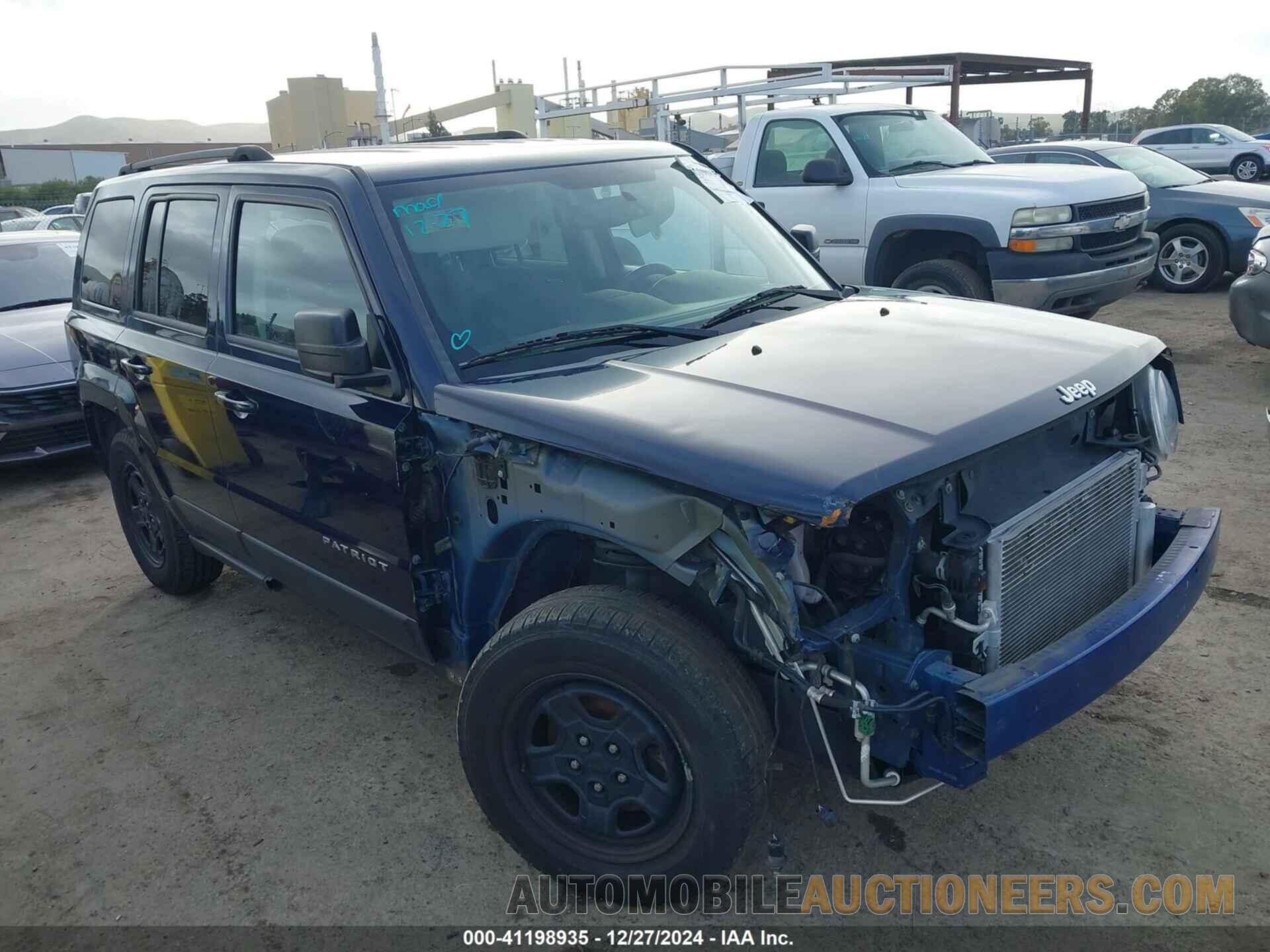 1C4NJPBB5FD401684 JEEP PATRIOT 2015