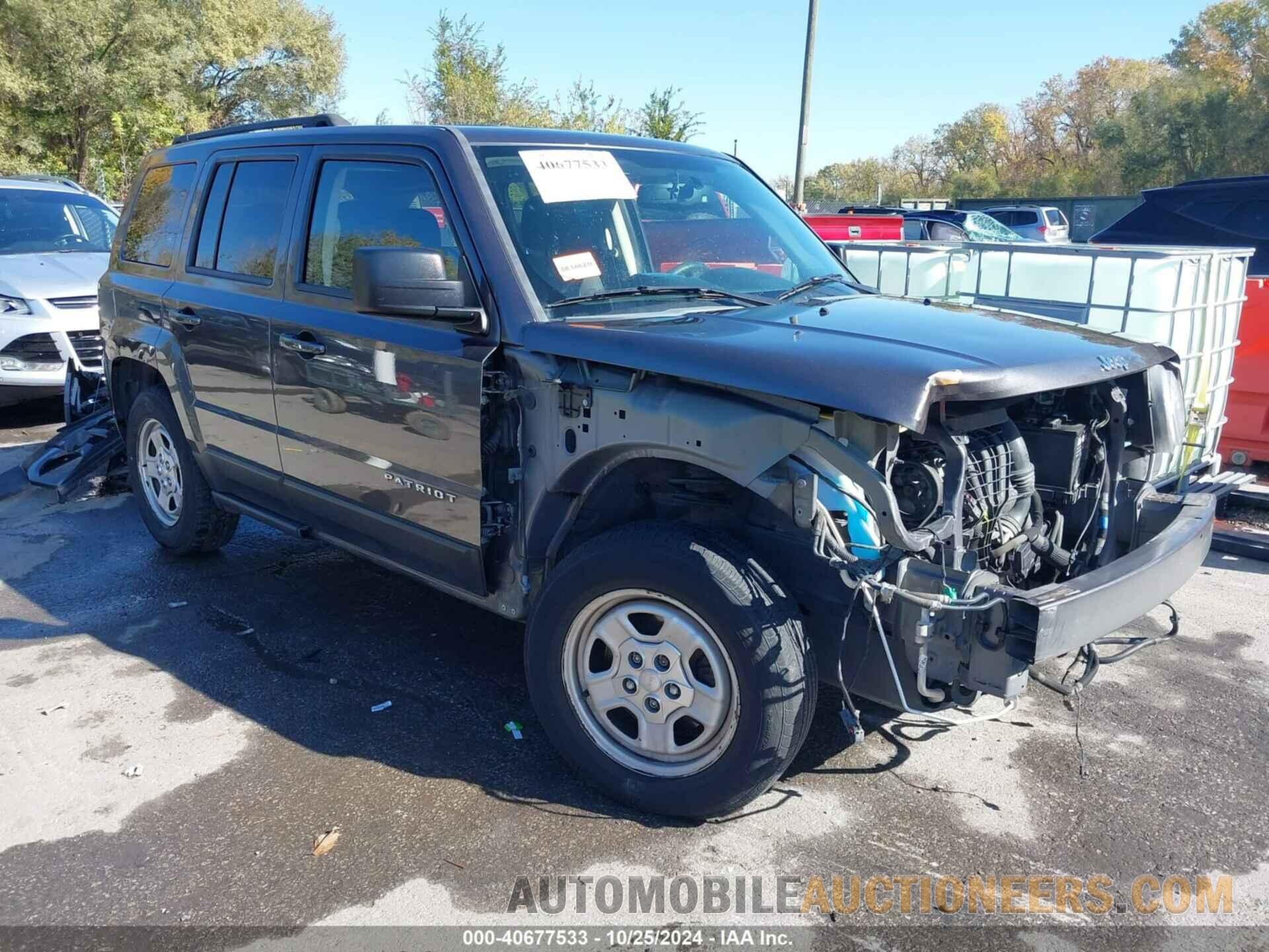 1C4NJPBB5GD678949 JEEP PATRIOT 2016