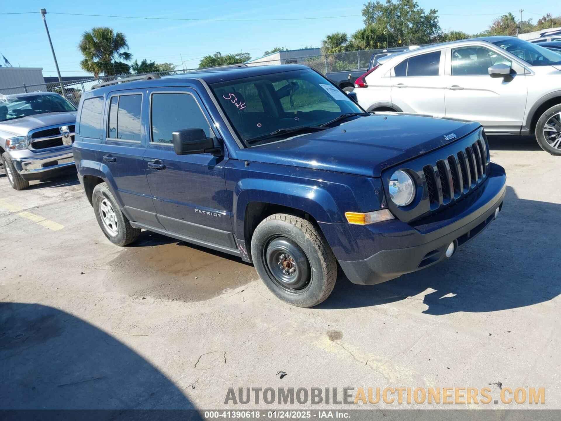 1C4NJPBB5GD716776 JEEP PATRIOT 2016