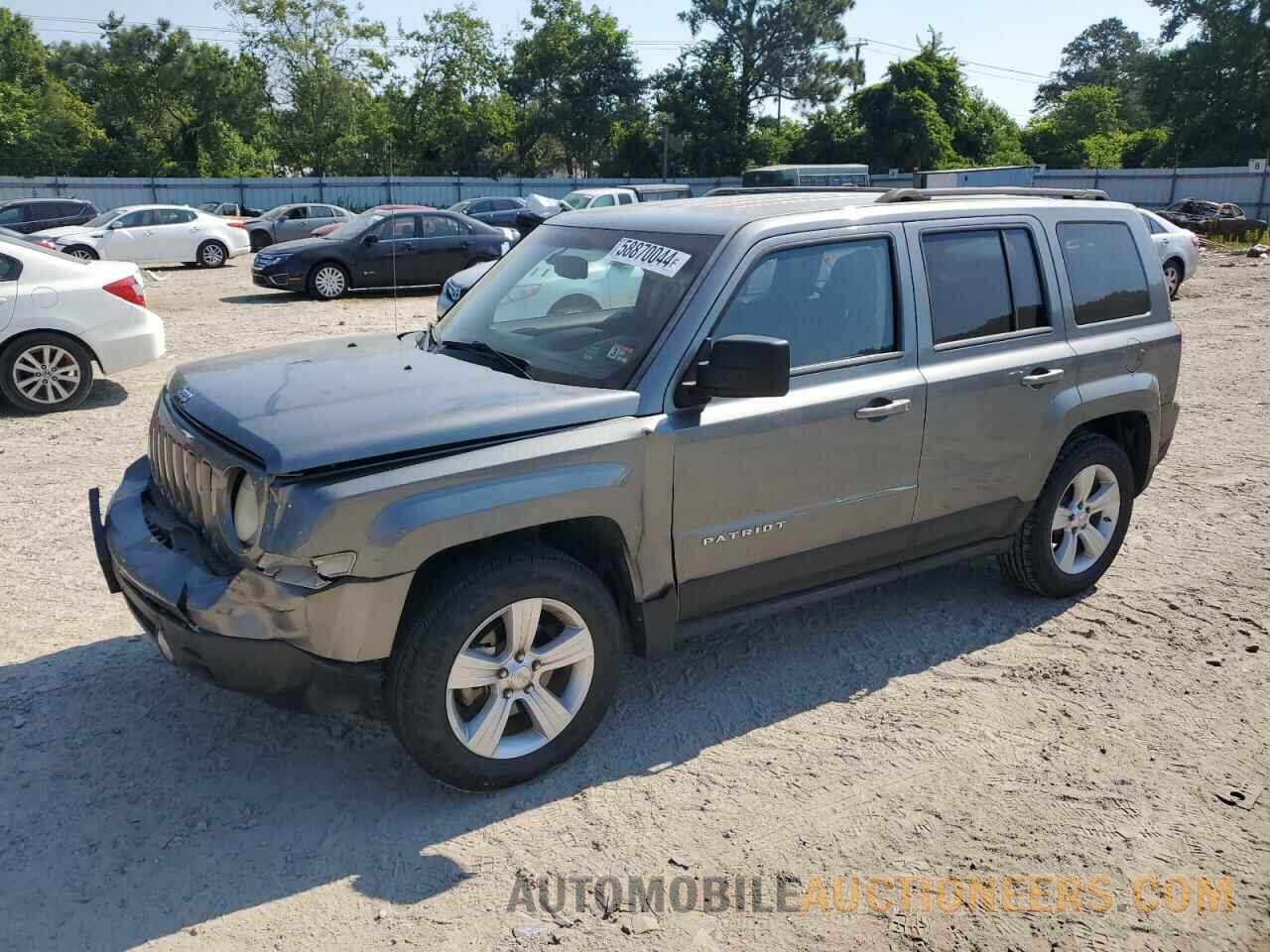 1C4NJPBB6CD657182 JEEP PATRIOT 2012