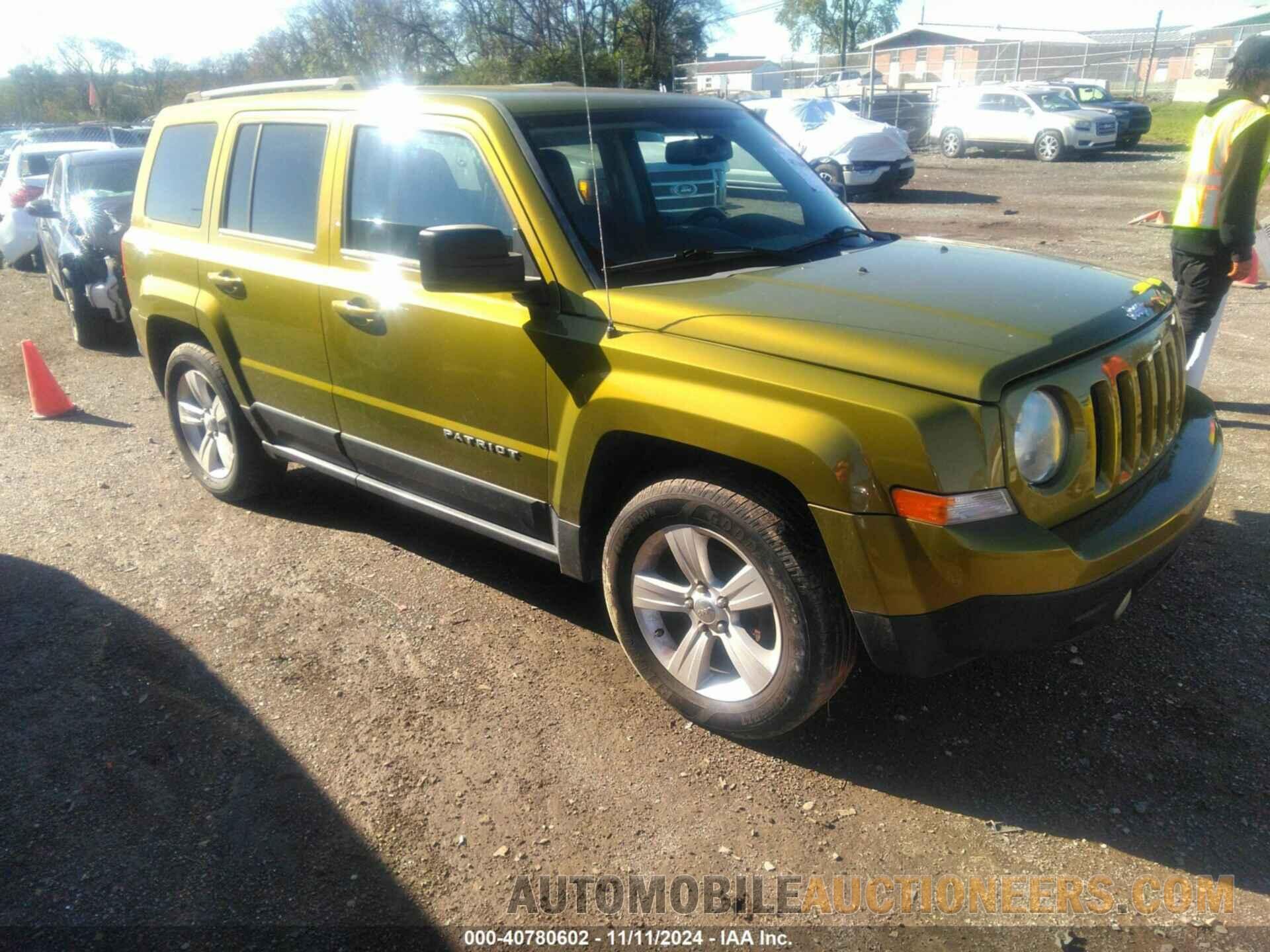 1C4NJPBB7CD672953 JEEP PATRIOT 2012