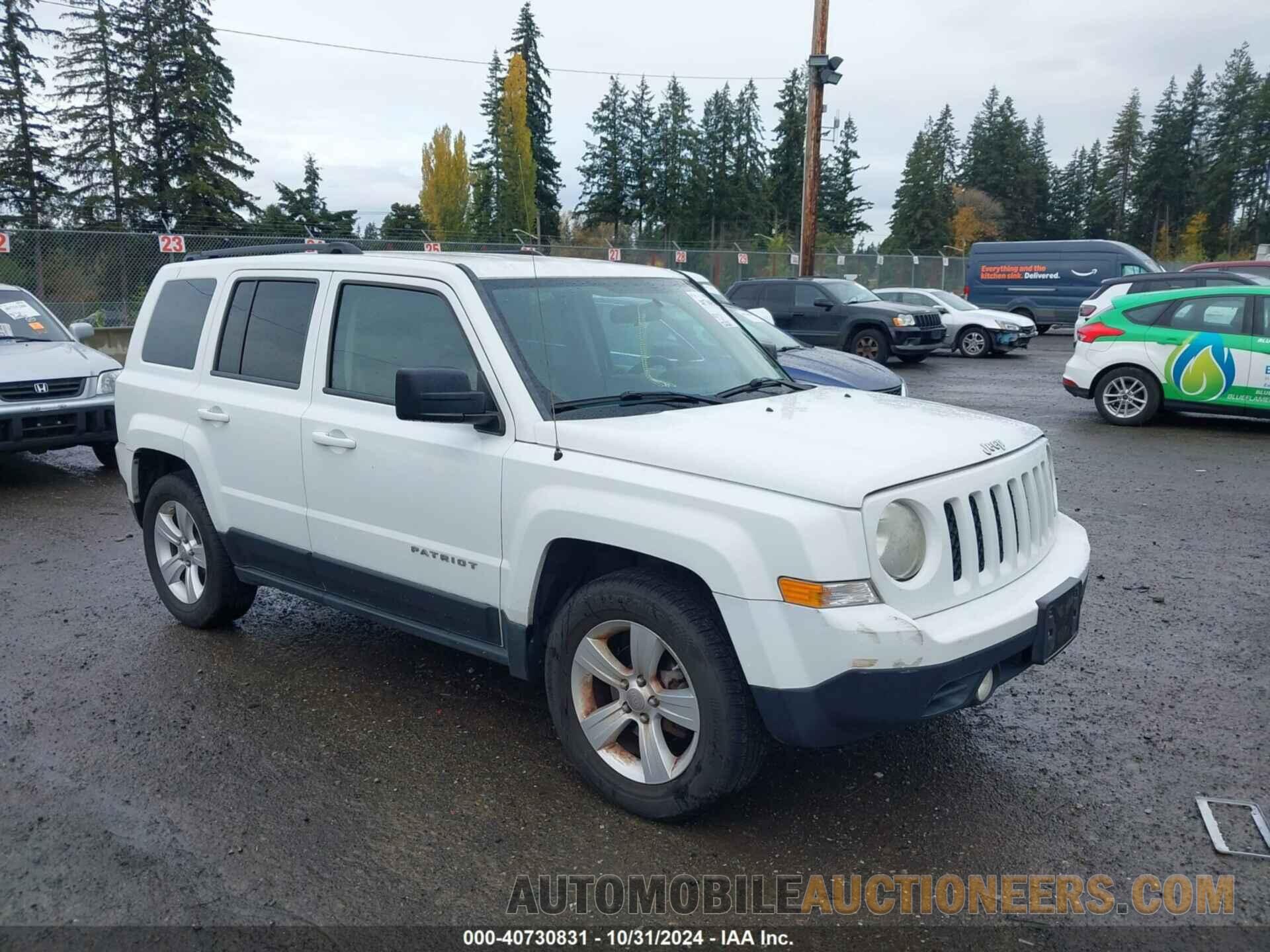 1C4NJPBB7CD673472 JEEP PATRIOT 2012