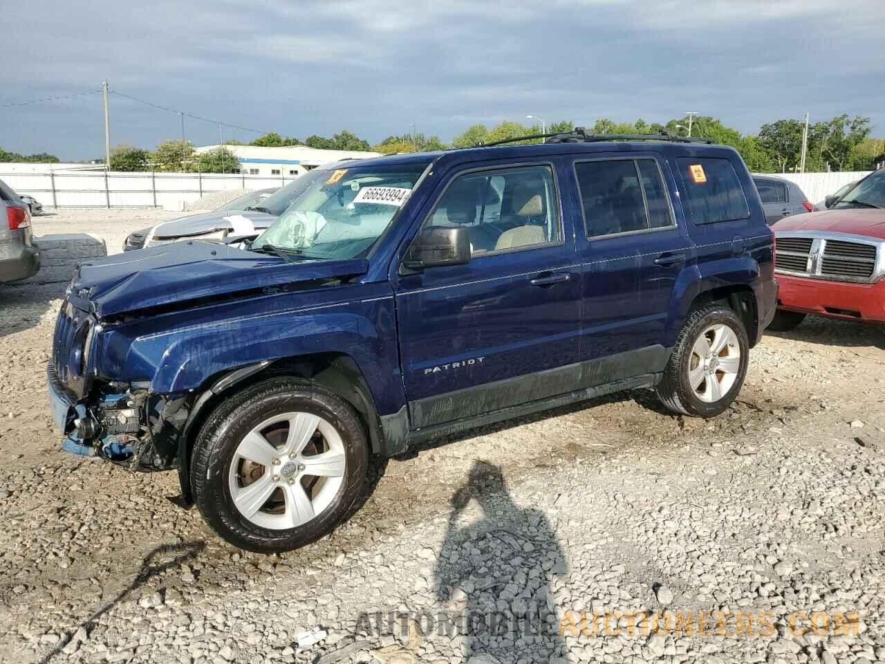 1C4NJPBB7CD673763 JEEP PATRIOT 2012