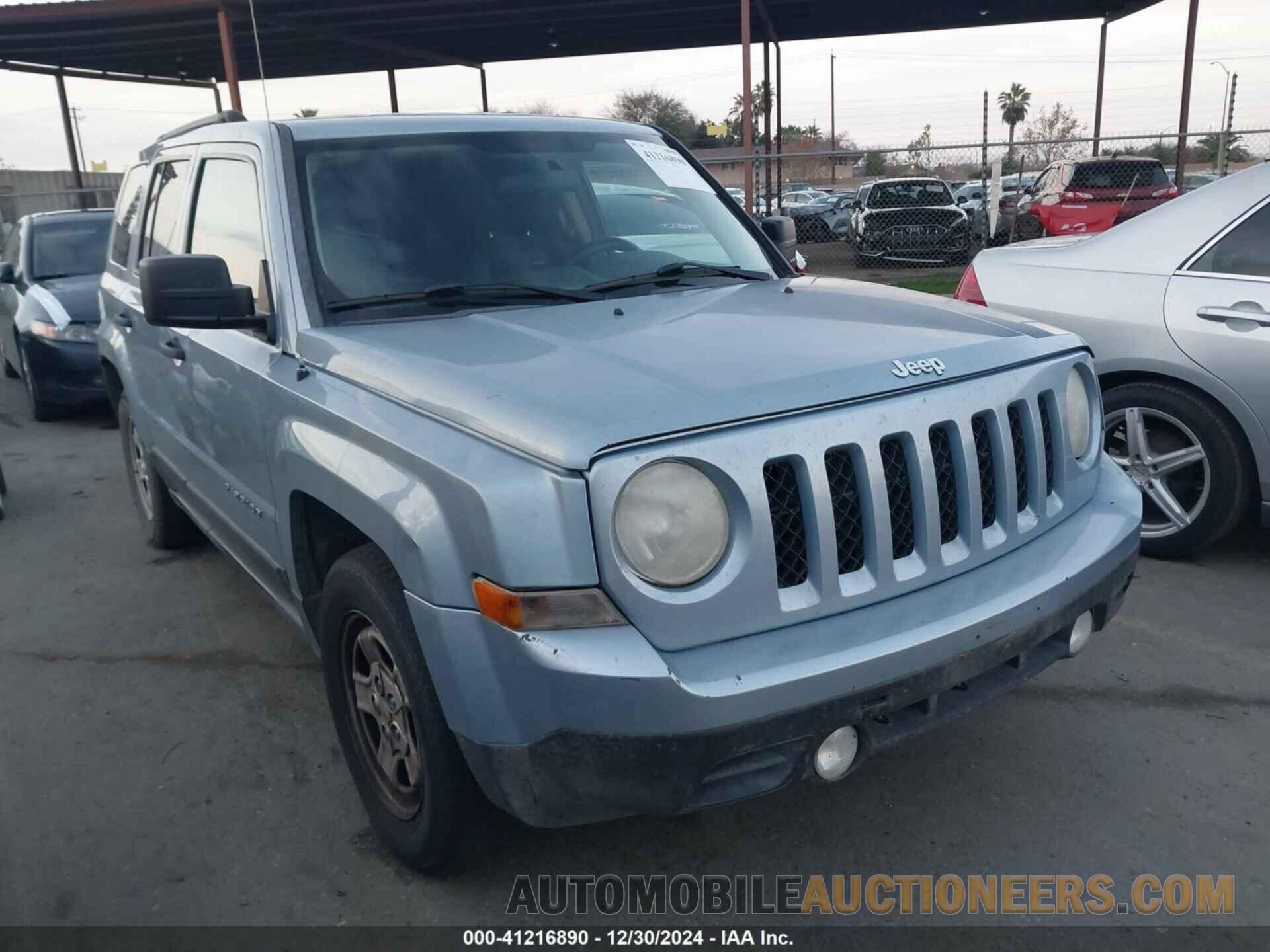 1C4NJPBB7DD168890 JEEP PATRIOT 2013