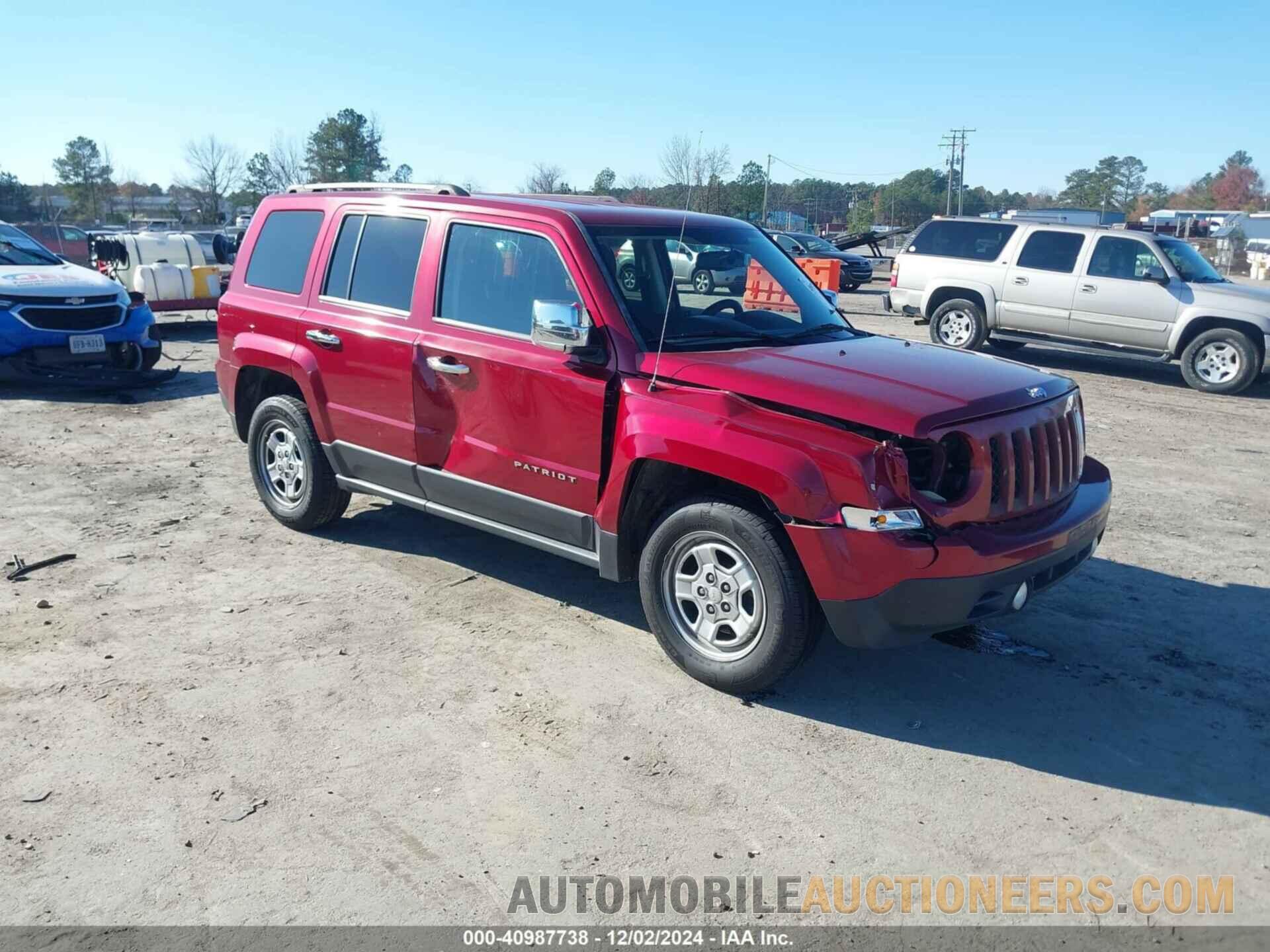 1C4NJPBB7DD223080 JEEP PATRIOT 2013