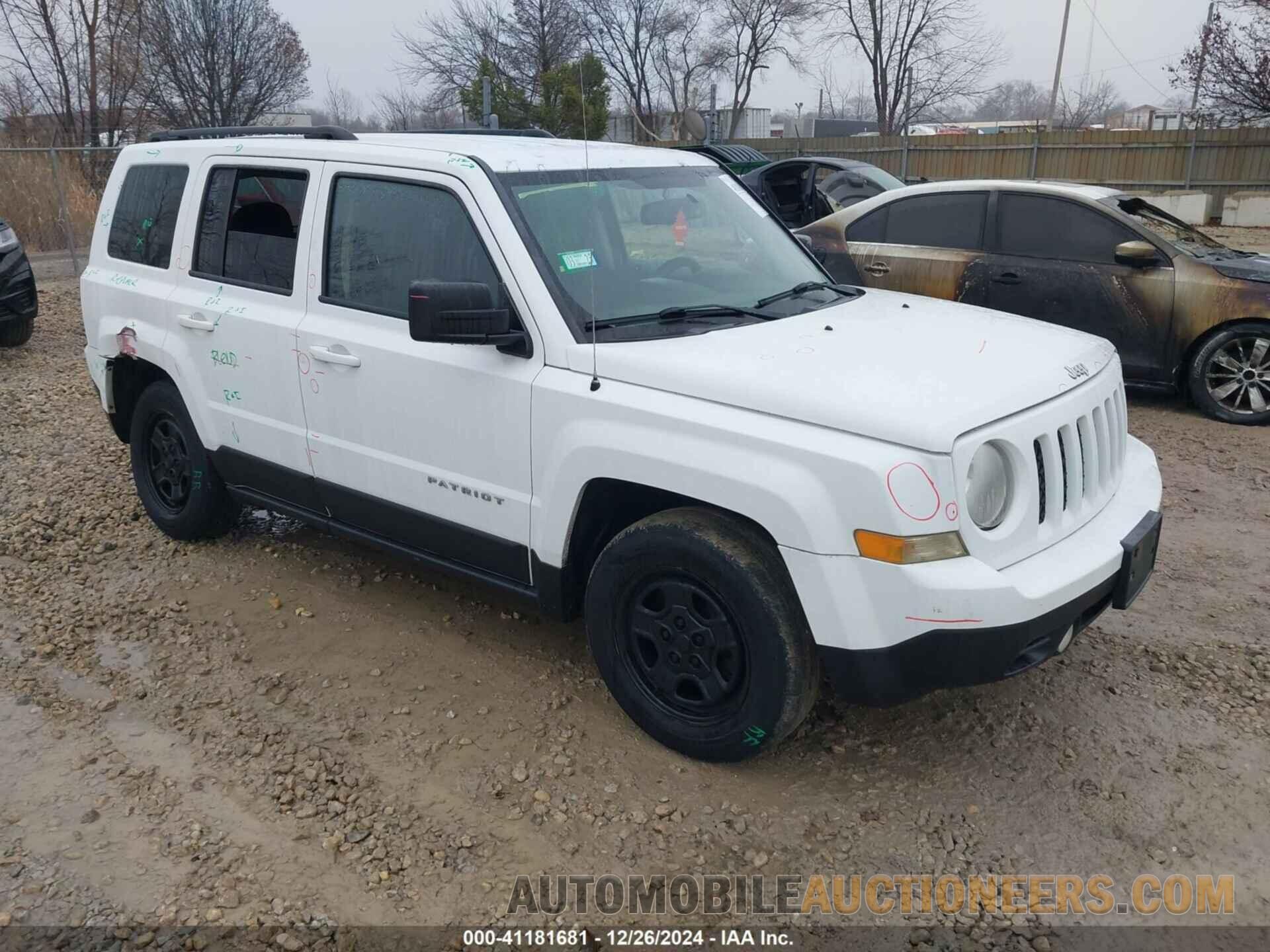 1C4NJPBB7ED830453 JEEP PATRIOT 2014