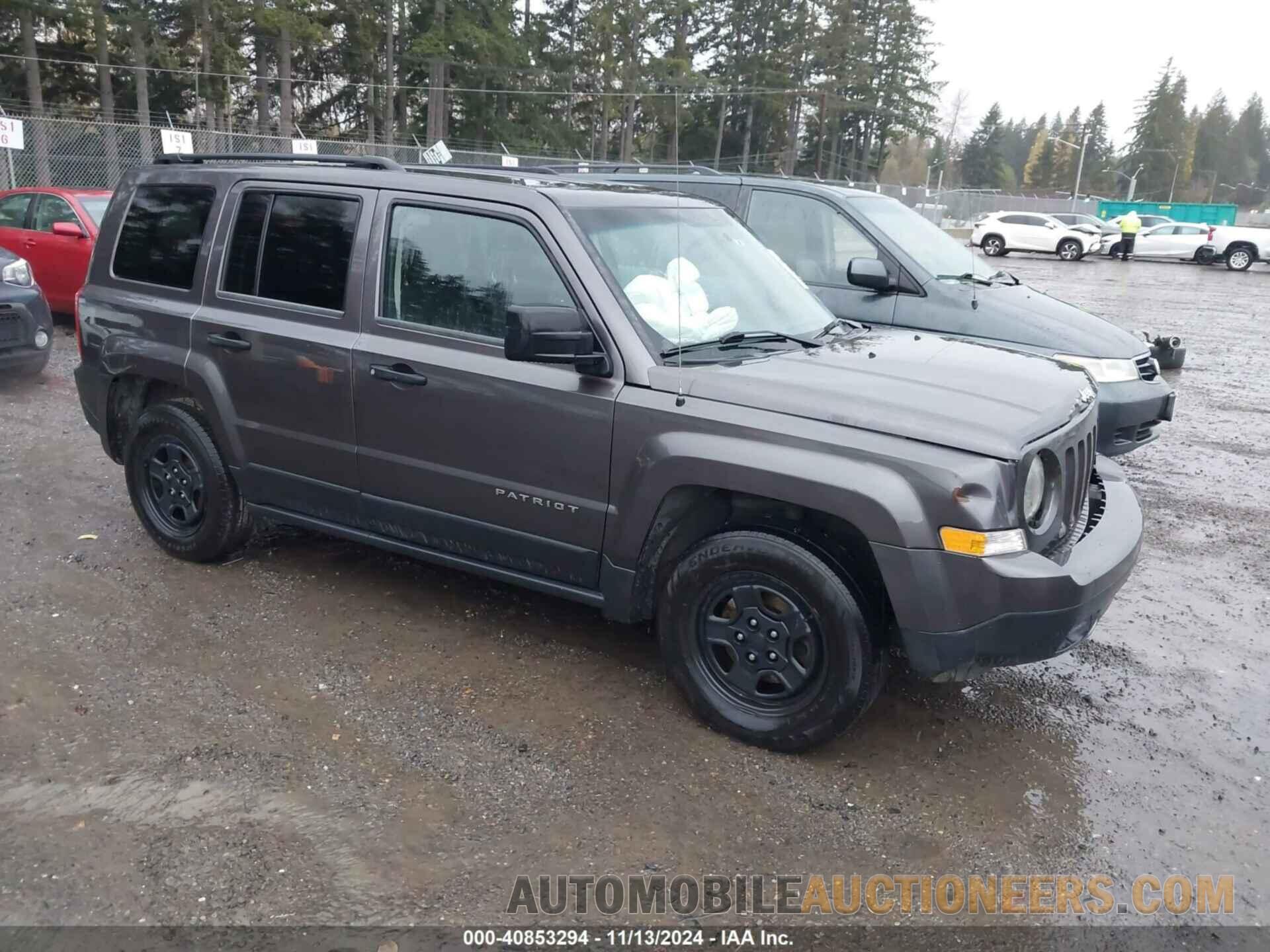 1C4NJPBB7GD536196 JEEP PATRIOT 2016