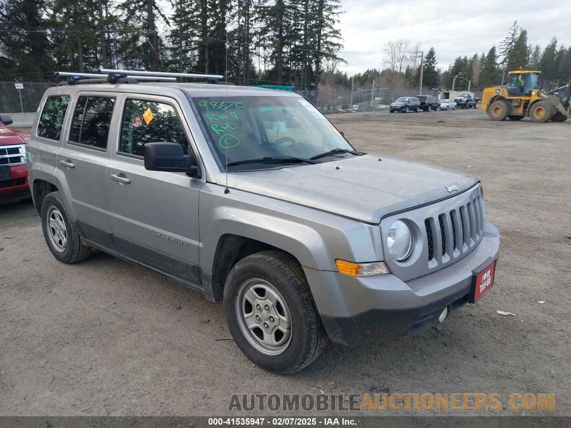 1C4NJPBB7GD547862 JEEP PATRIOT 2016