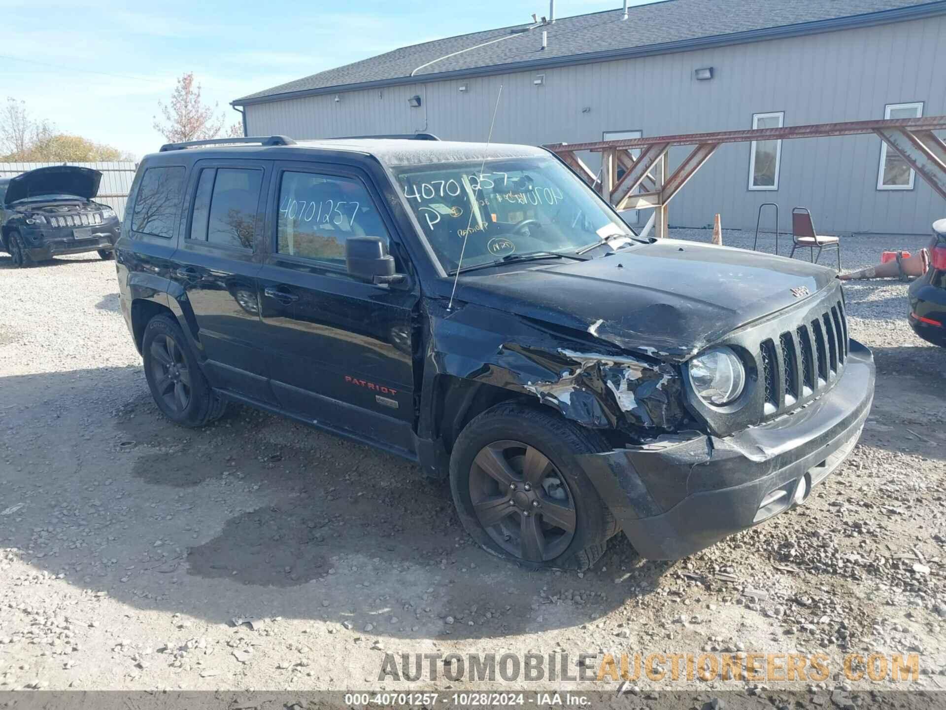 1C4NJPBB7HD202851 JEEP PATRIOT 2017