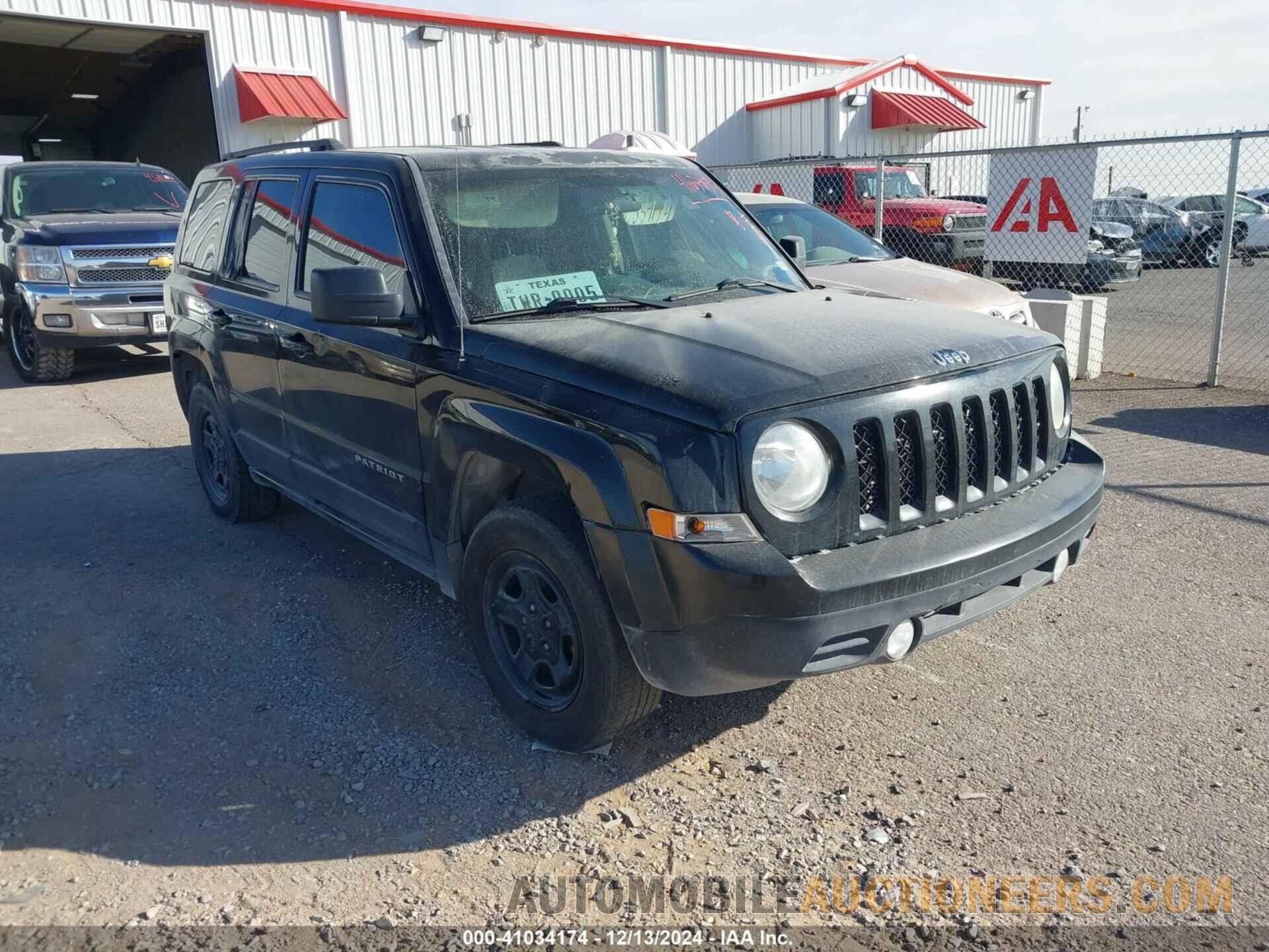 1C4NJPBB8ED905211 JEEP PATRIOT 2014