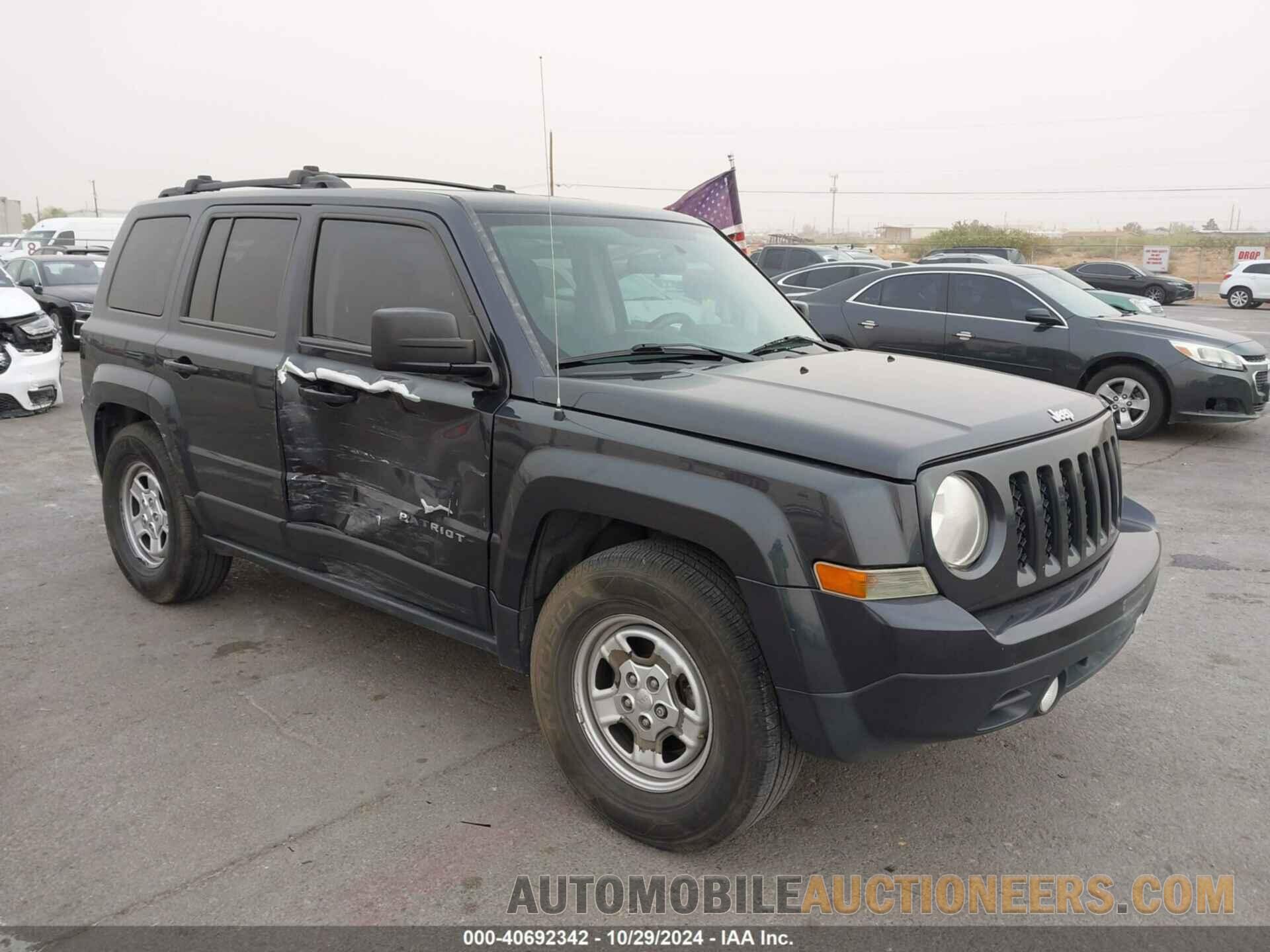 1C4NJPBB8FD326057 JEEP PATRIOT 2015