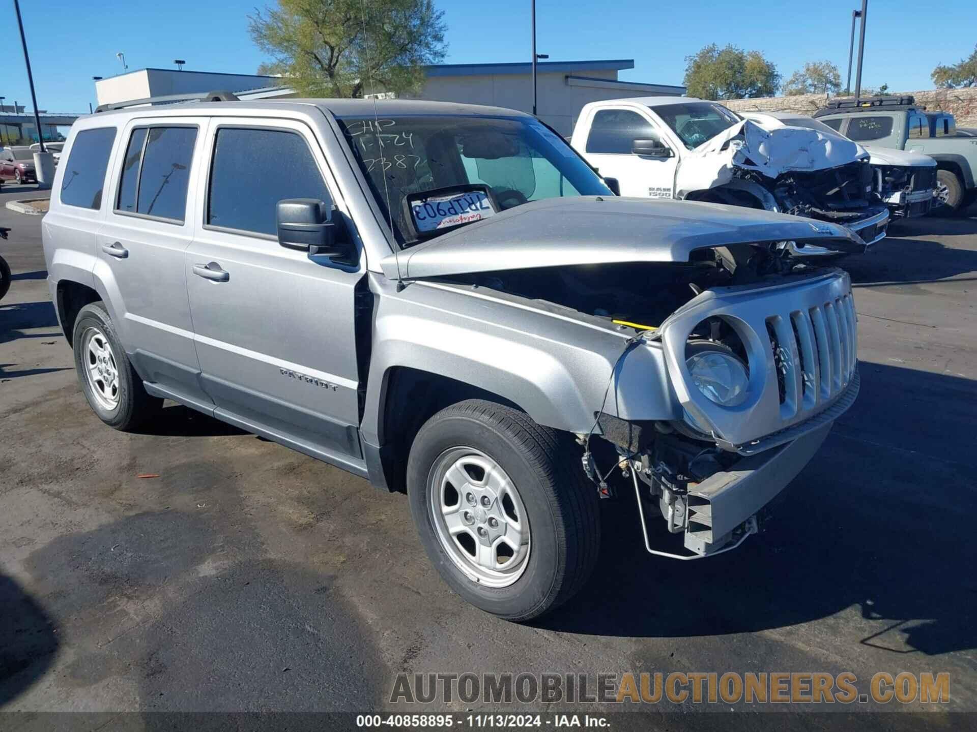 1C4NJPBB8FD334935 JEEP PATRIOT 2015