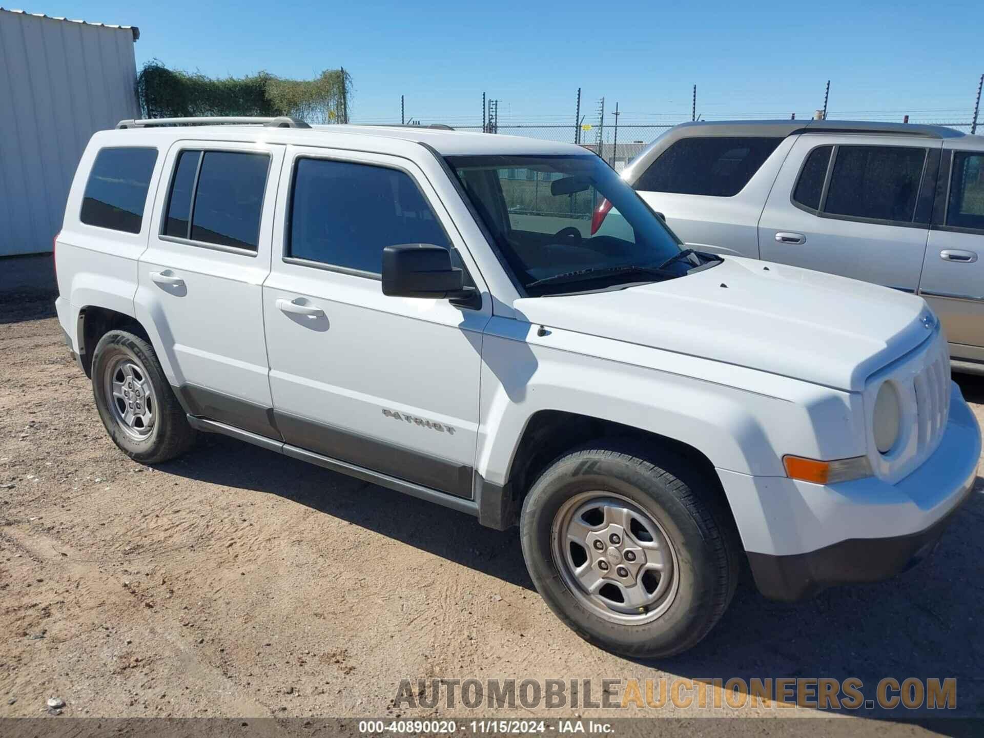 1C4NJPBB9DD171810 JEEP PATRIOT 2013