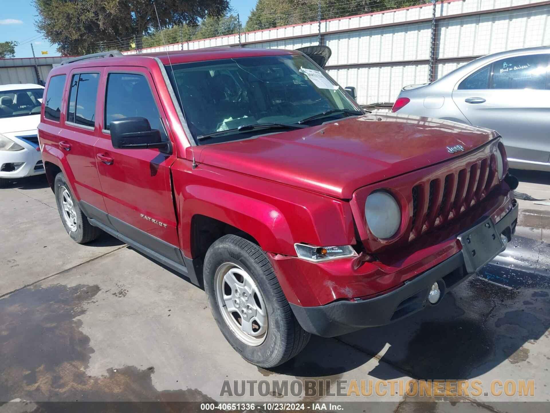 1C4NJPBB9ED789629 JEEP PATRIOT 2014