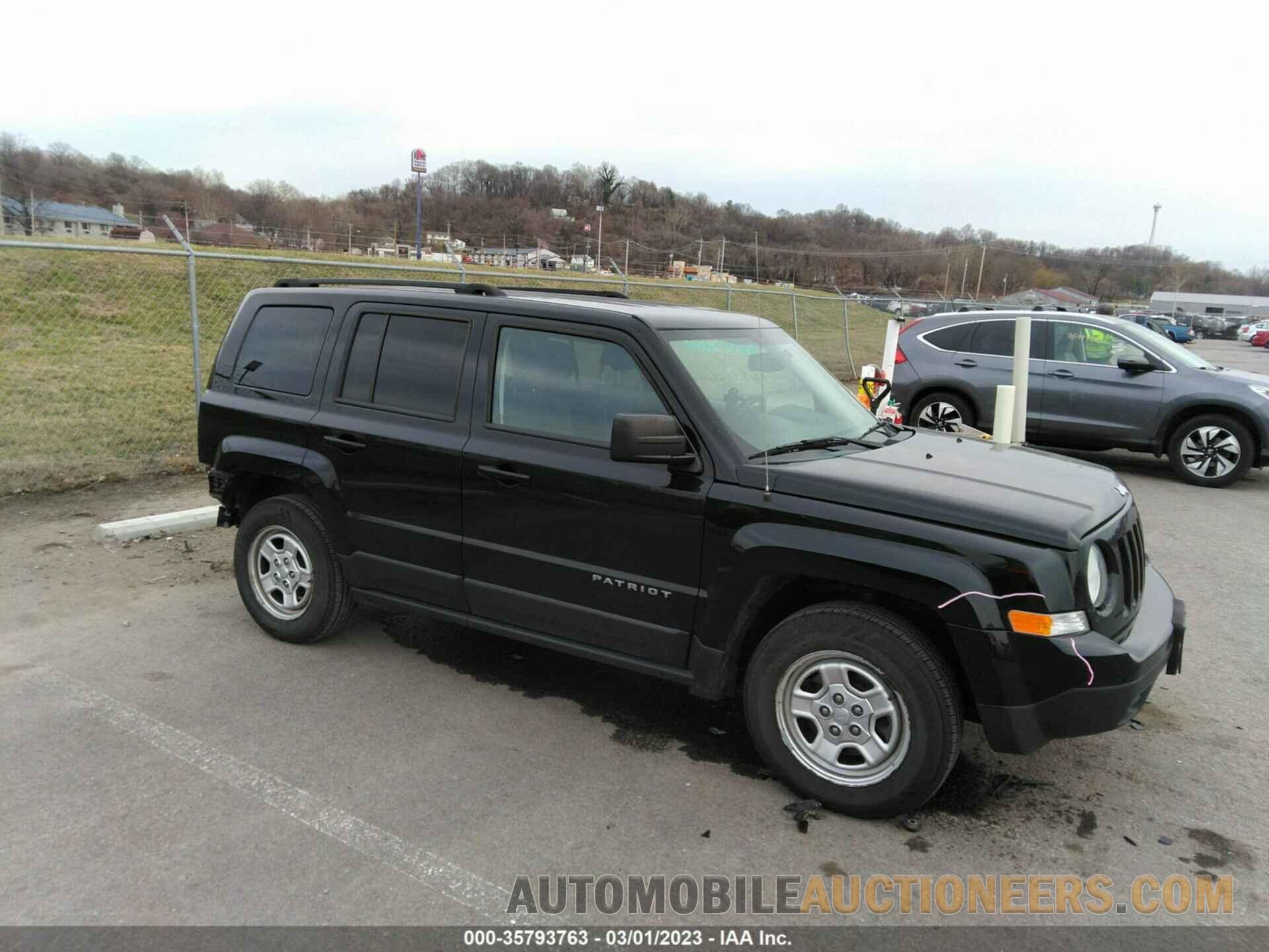 1C4NJPBB9GD738599 JEEP PATRIOT 2016