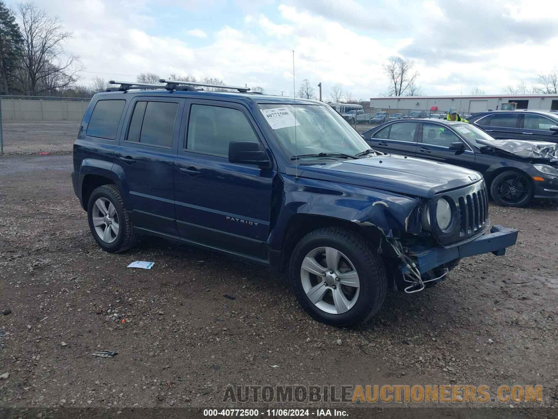 1C4NJPBBXCD656973 JEEP PATRIOT 2012