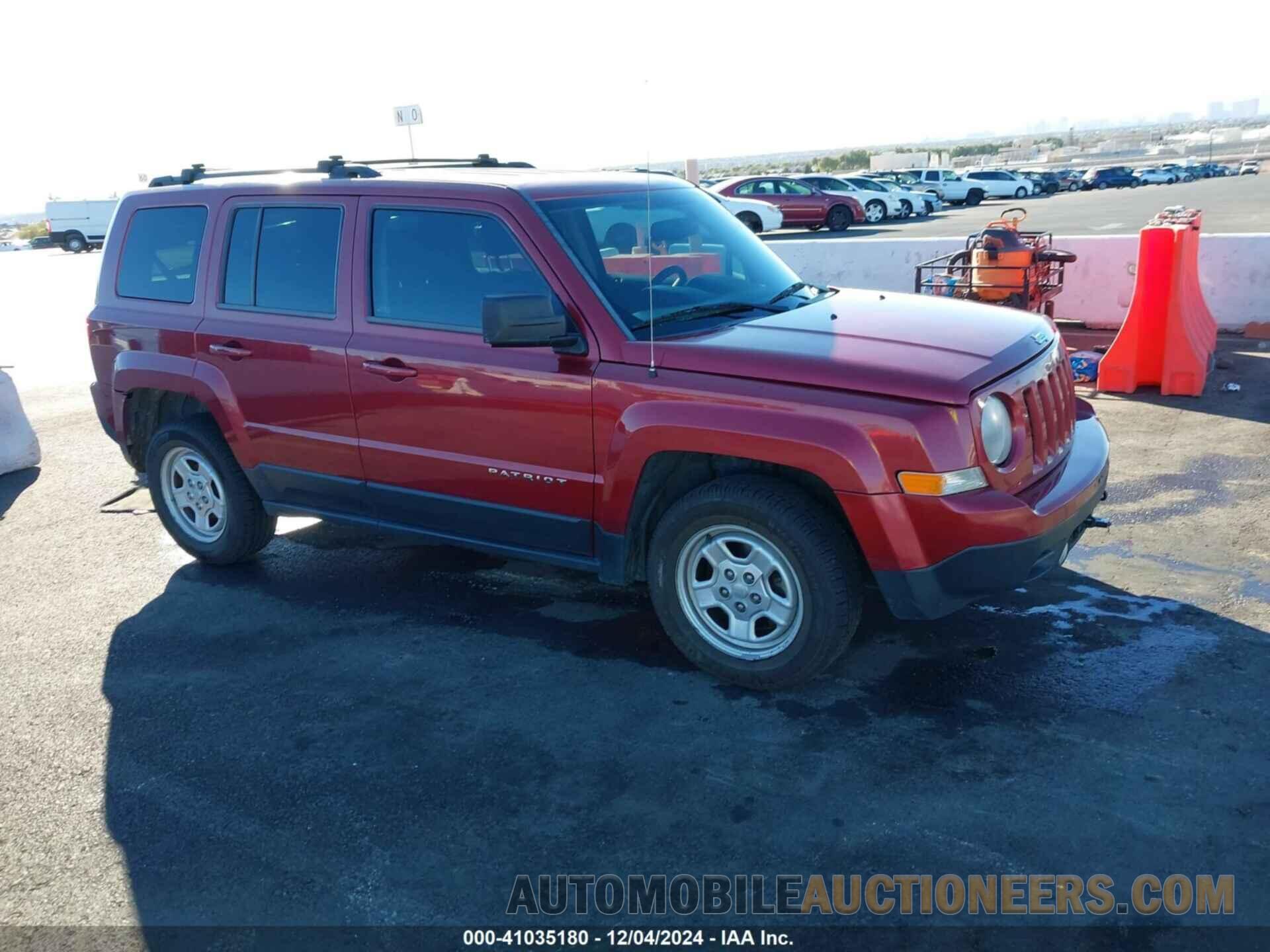 1C4NJPBBXED606805 JEEP PATRIOT 2014