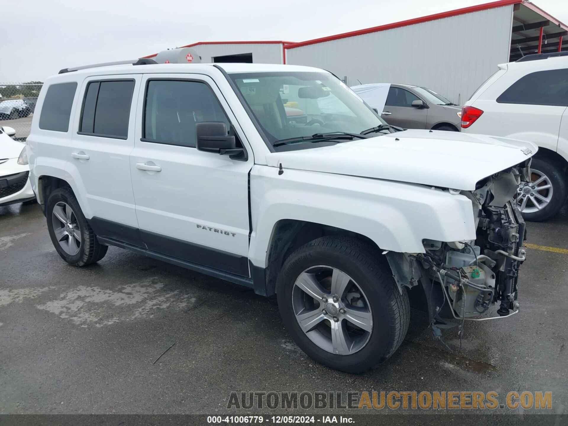 1C4NJPFA2HD134959 JEEP PATRIOT 2017