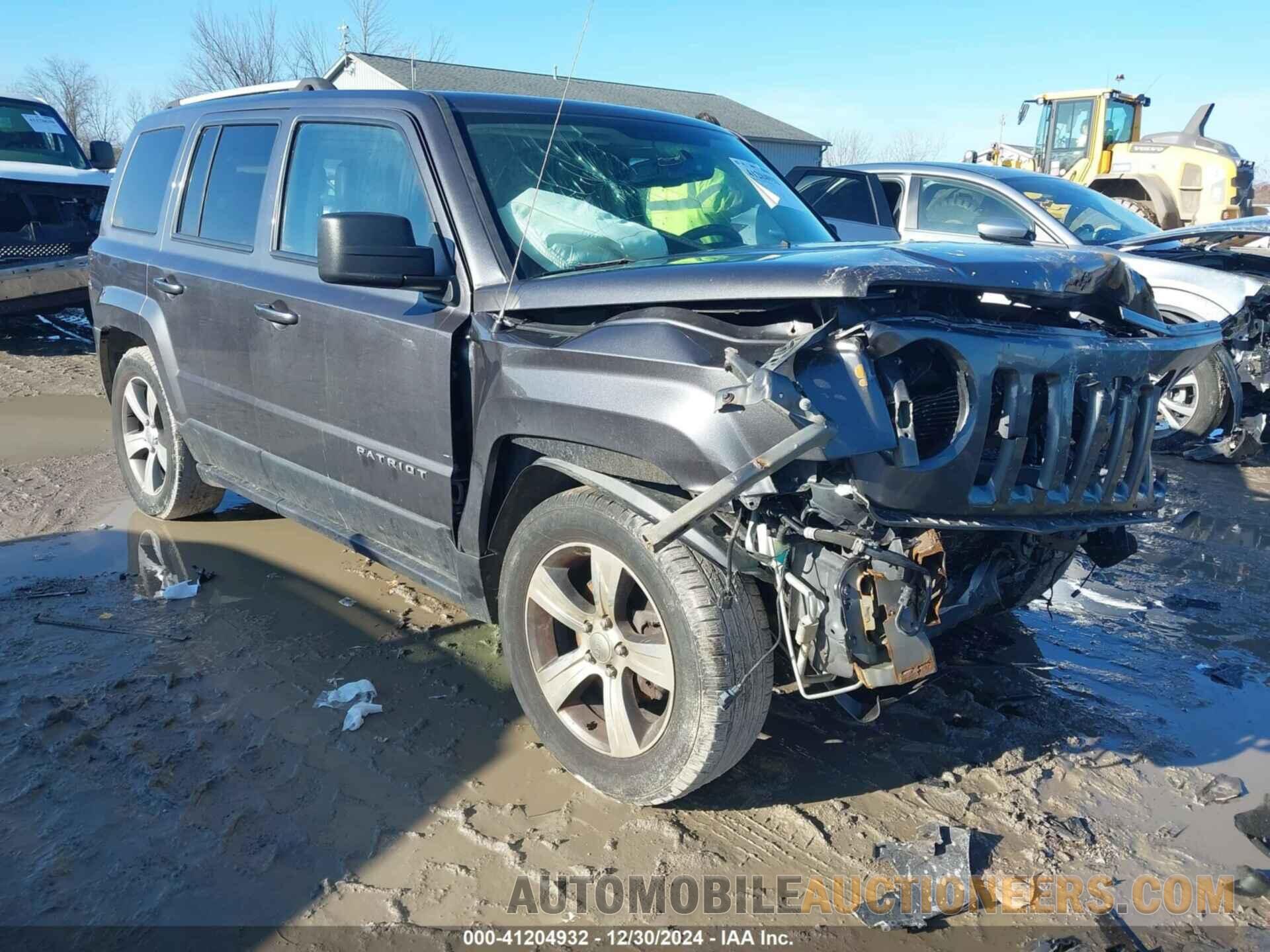 1C4NJPFA2HD207604 JEEP PATRIOT 2017