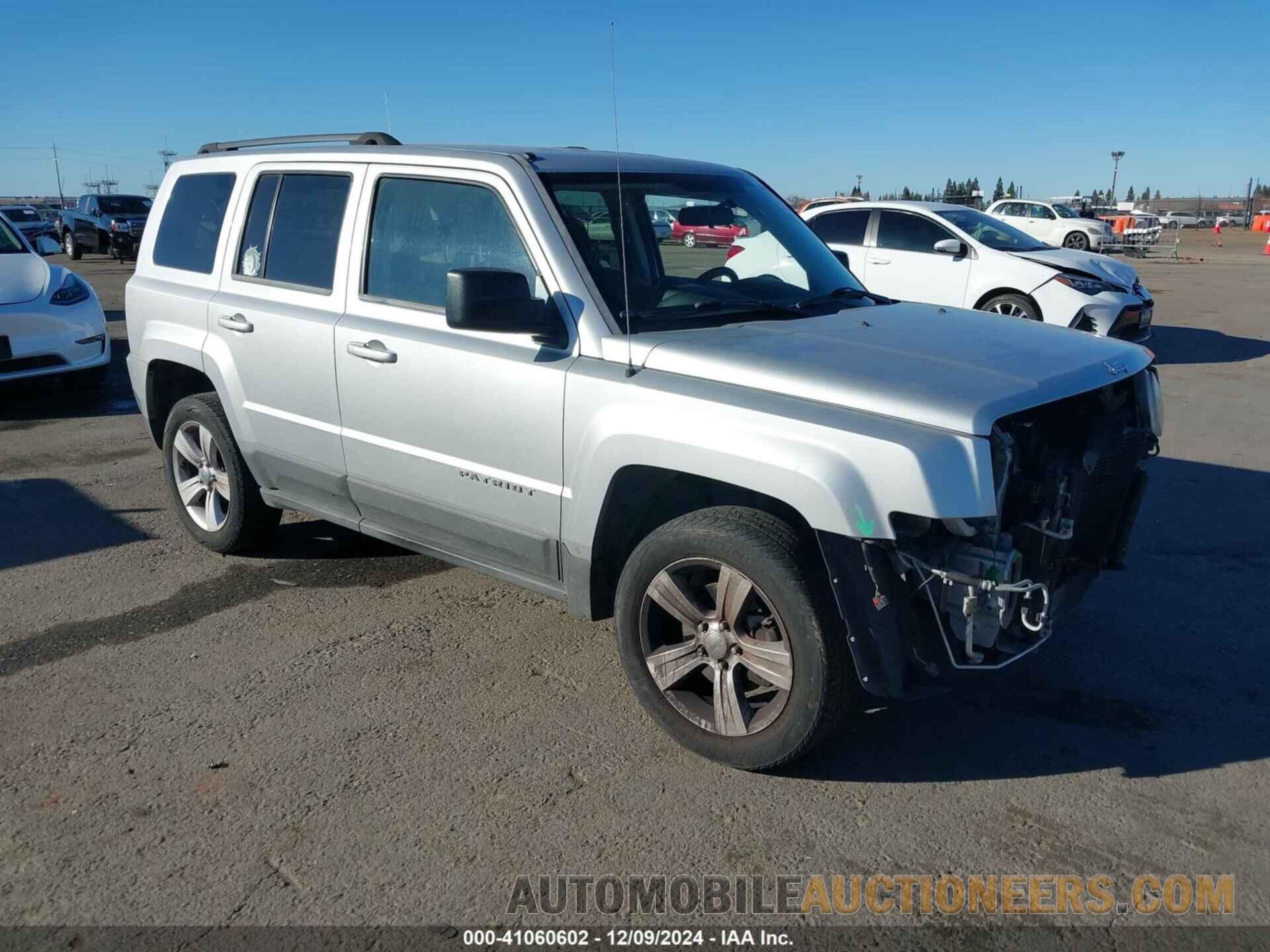 1C4NJPFA3CD567344 JEEP PATRIOT 2012