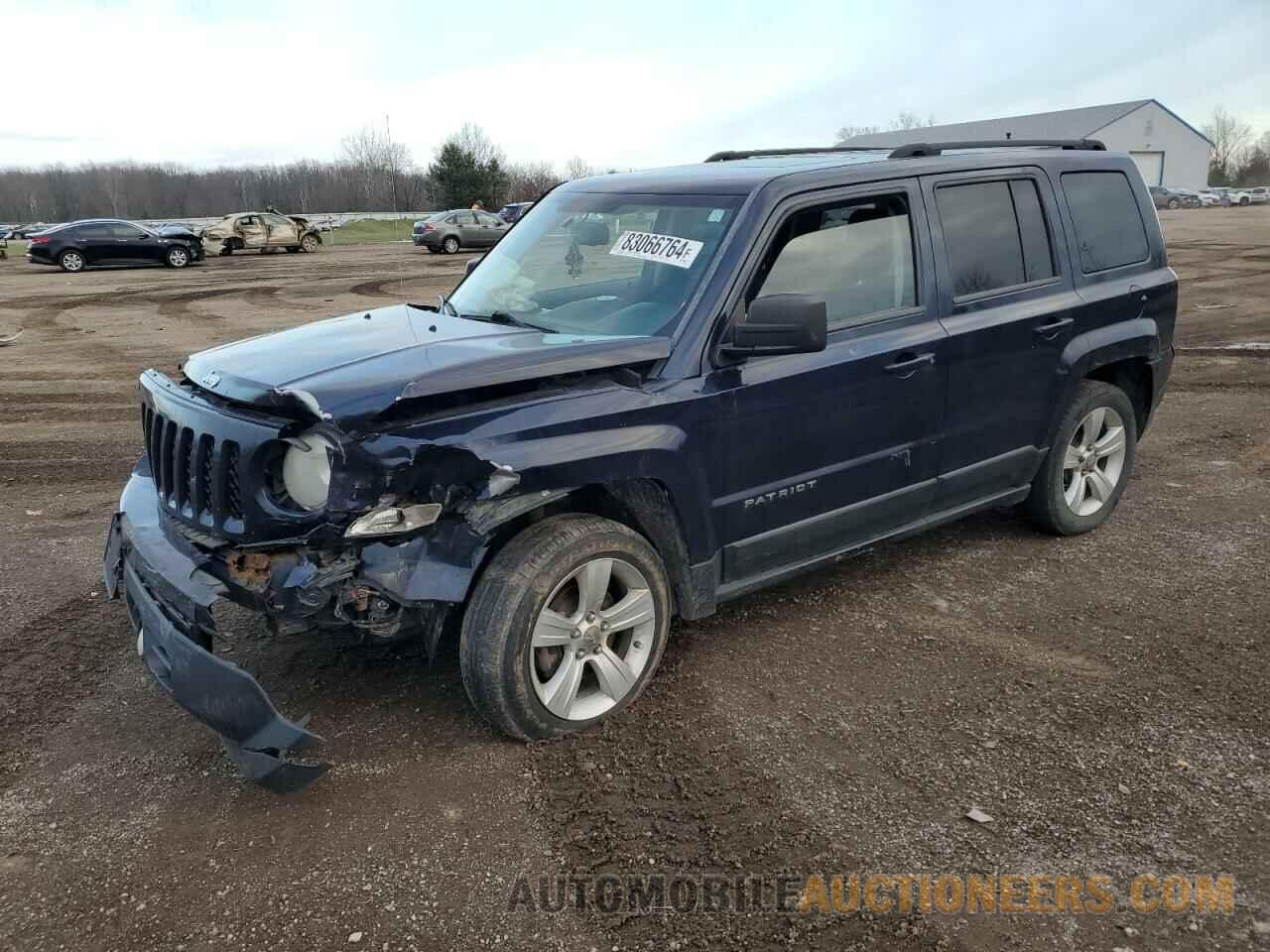 1C4NJPFA3CD617238 JEEP PATRIOT 2012