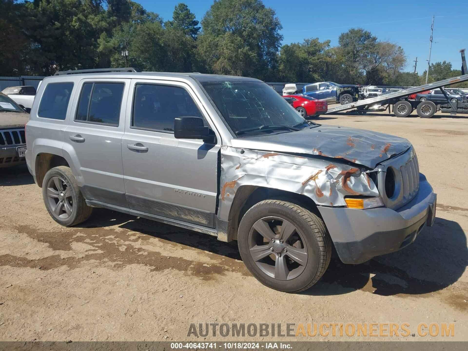 1C4NJPFA4ED864576 JEEP PATRIOT 2014