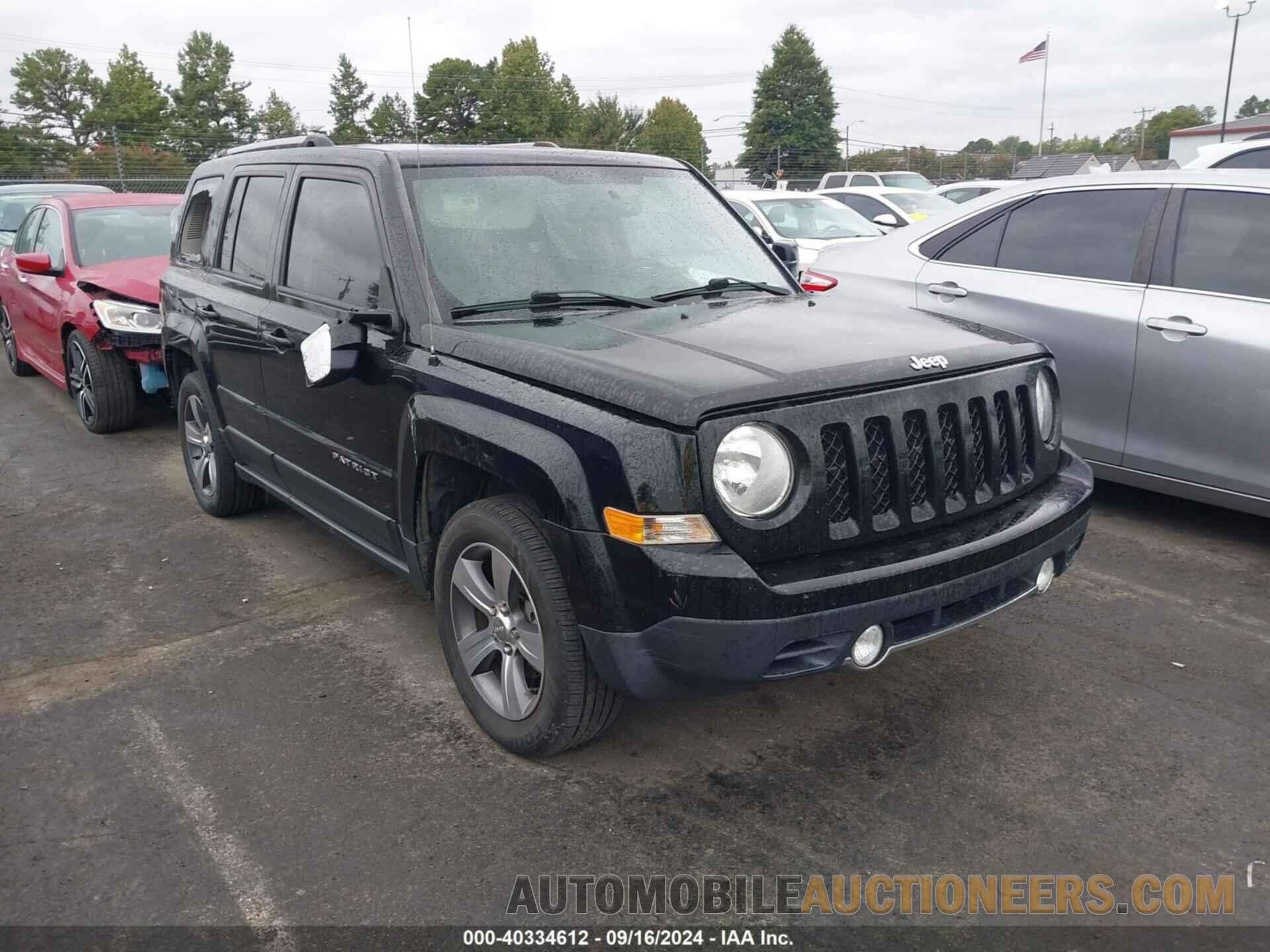 1C4NJPFA4GD710727 JEEP PATRIOT 2016