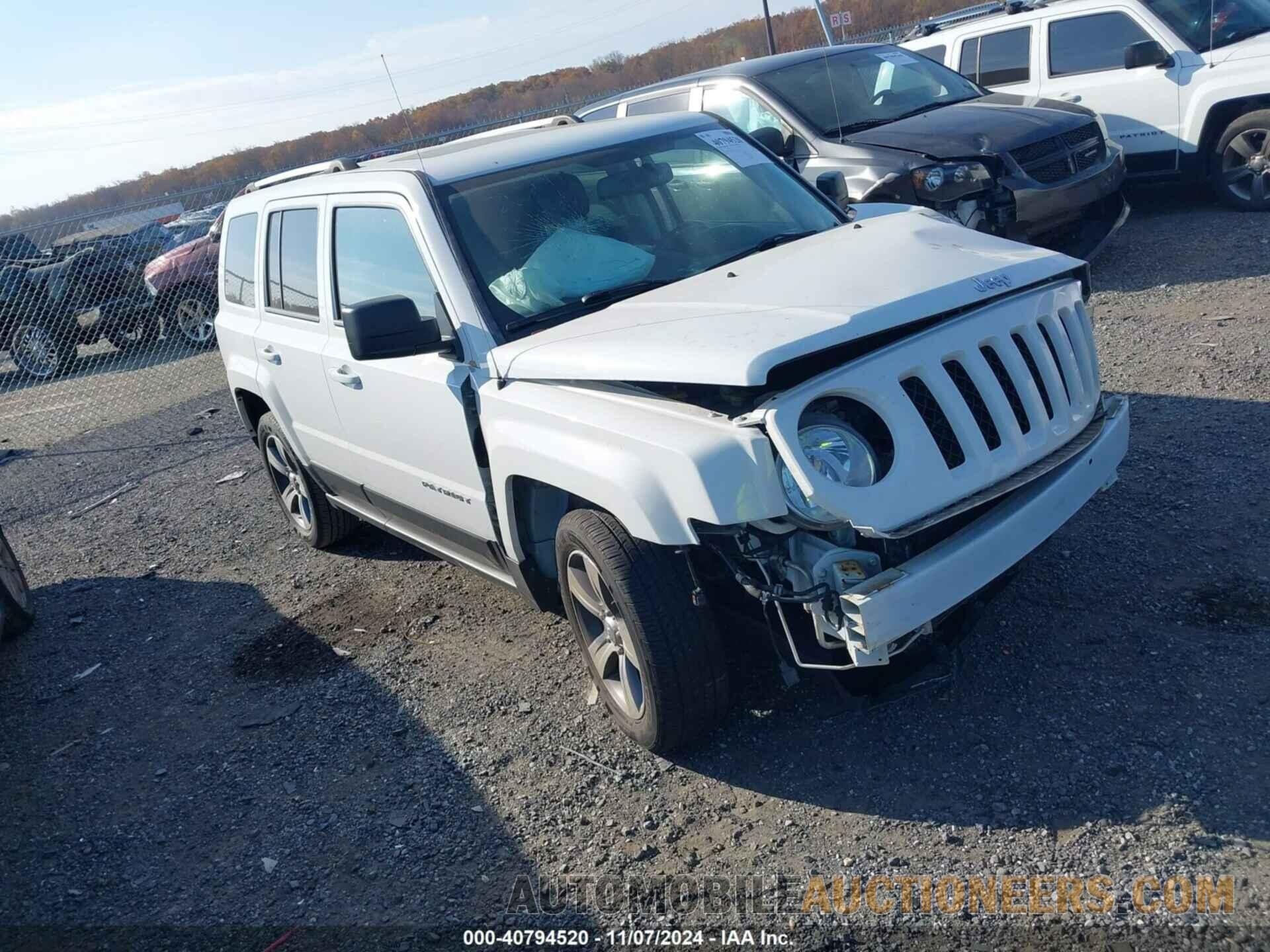 1C4NJPFA4GD747986 JEEP PATRIOT 2016