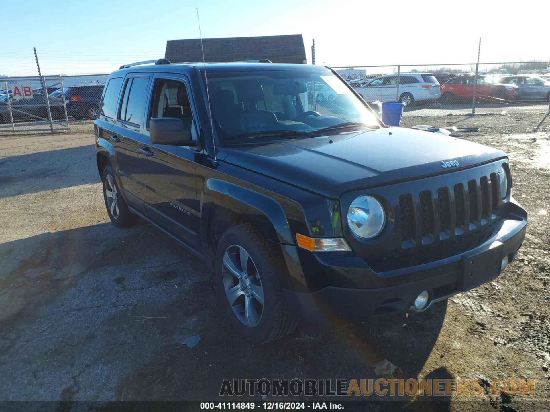 1C4NJPFA7GD519237 JEEP PATRIOT 2016