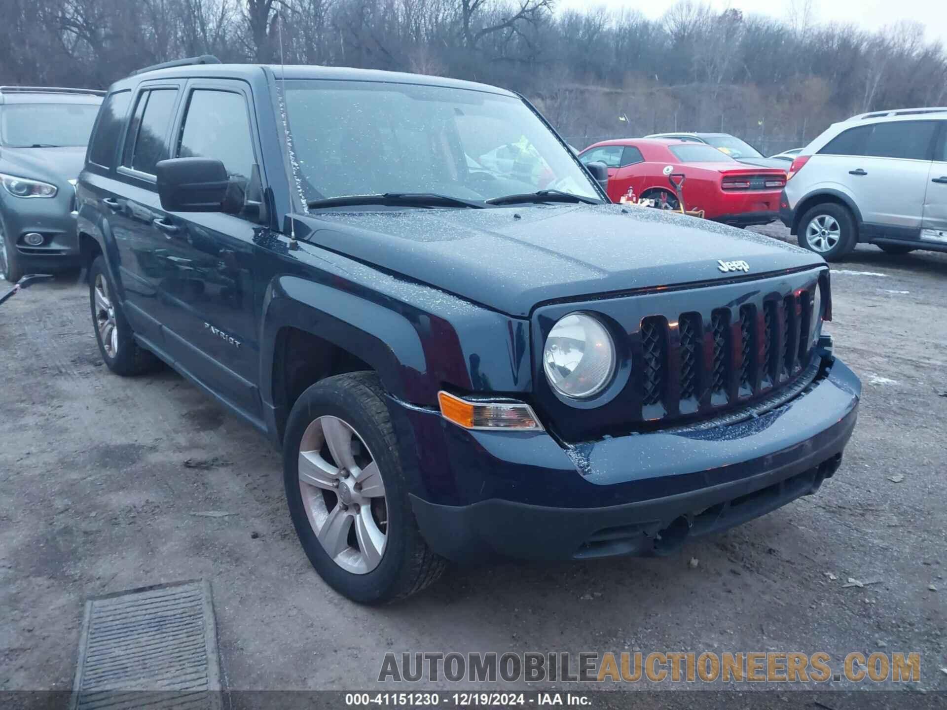 1C4NJPFAXCD589728 JEEP PATRIOT 2012