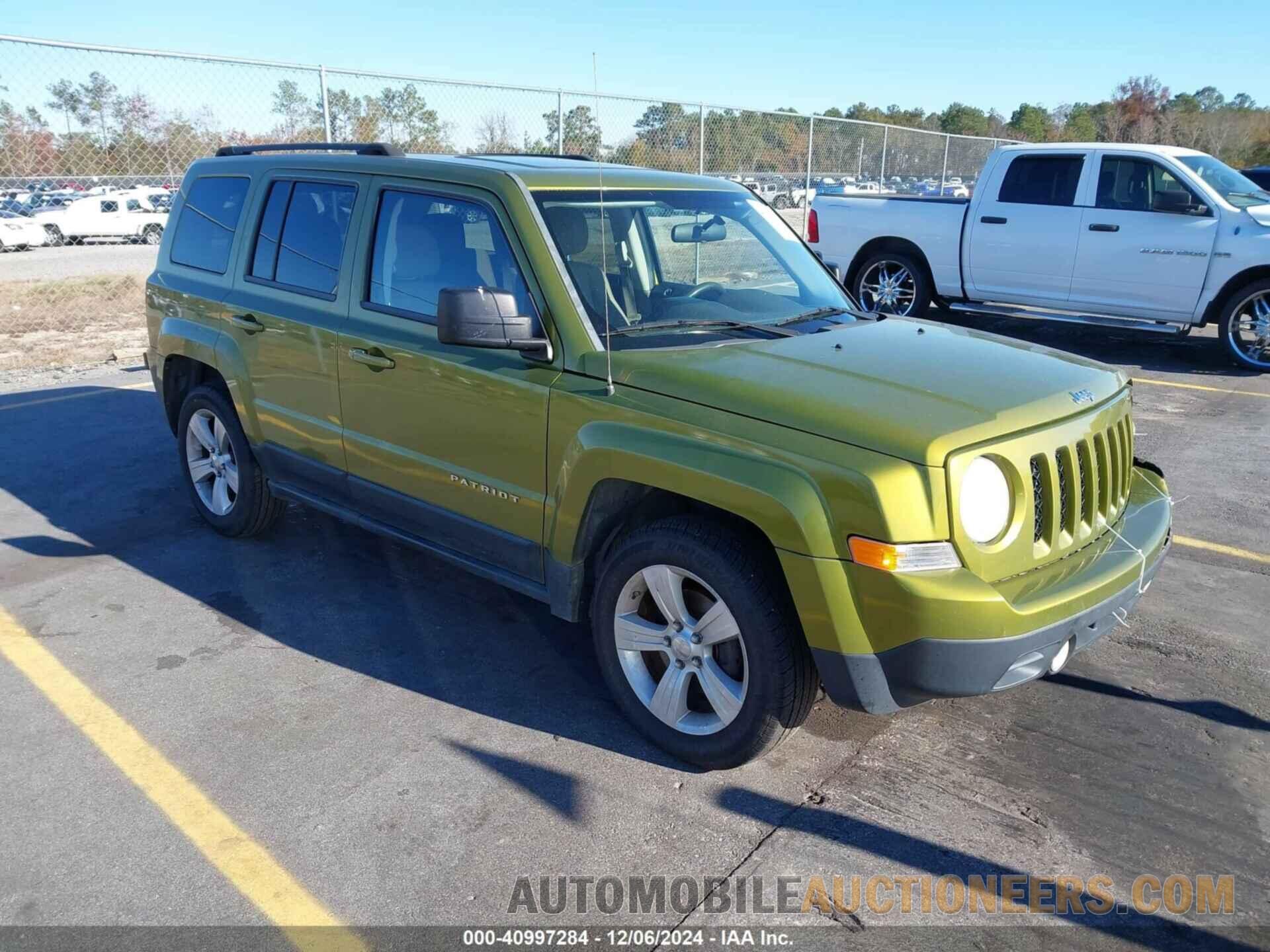 1C4NJPFB0CD586653 JEEP PATRIOT 2012