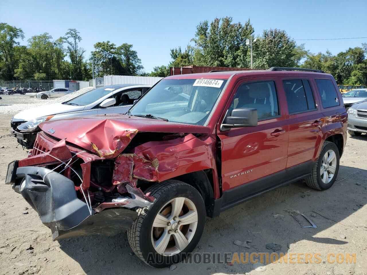 1C4NJPFB0ED821748 JEEP PATRIOT 2014