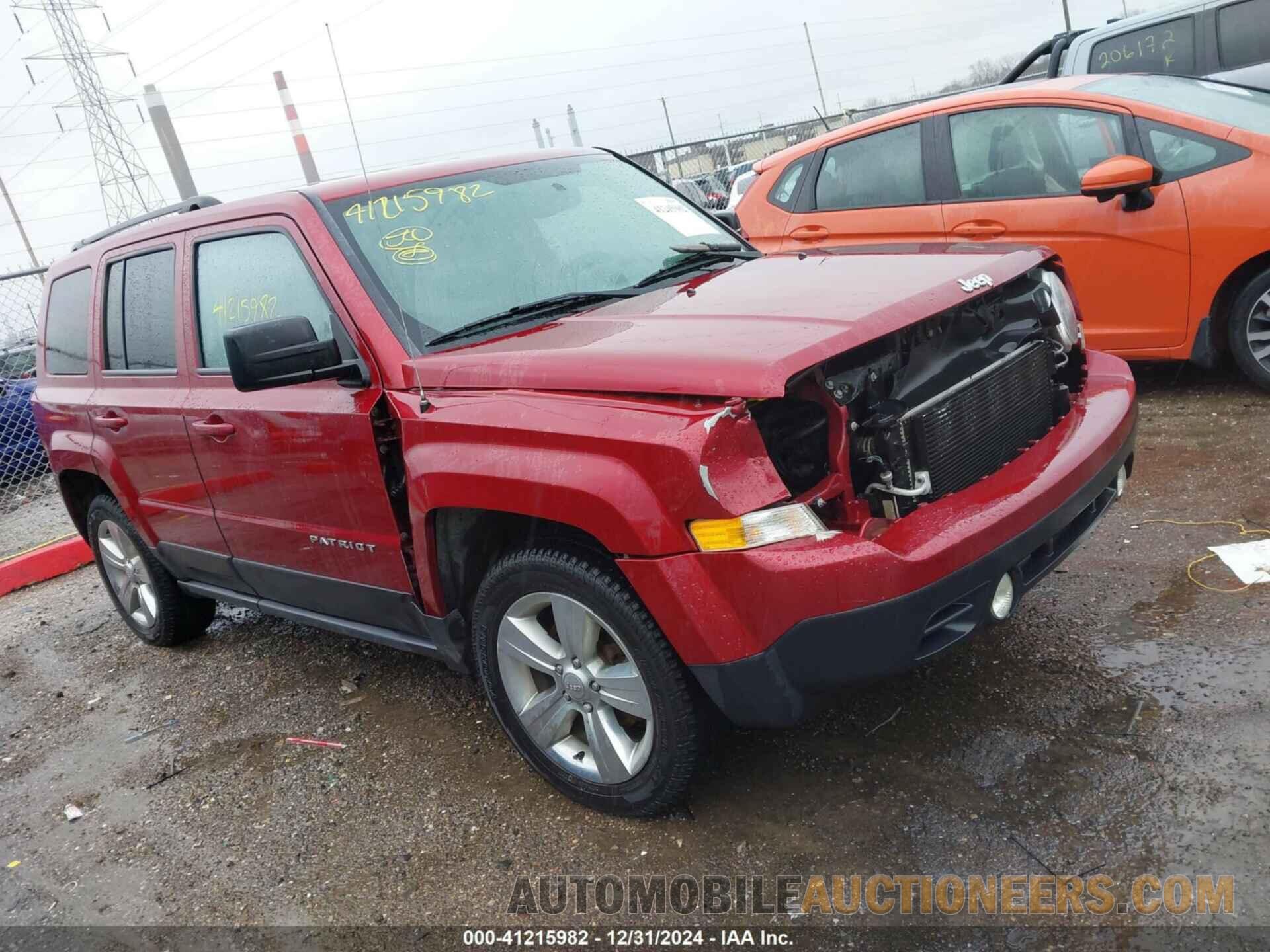 1C4NJPFB0ED869993 JEEP PATRIOT 2014