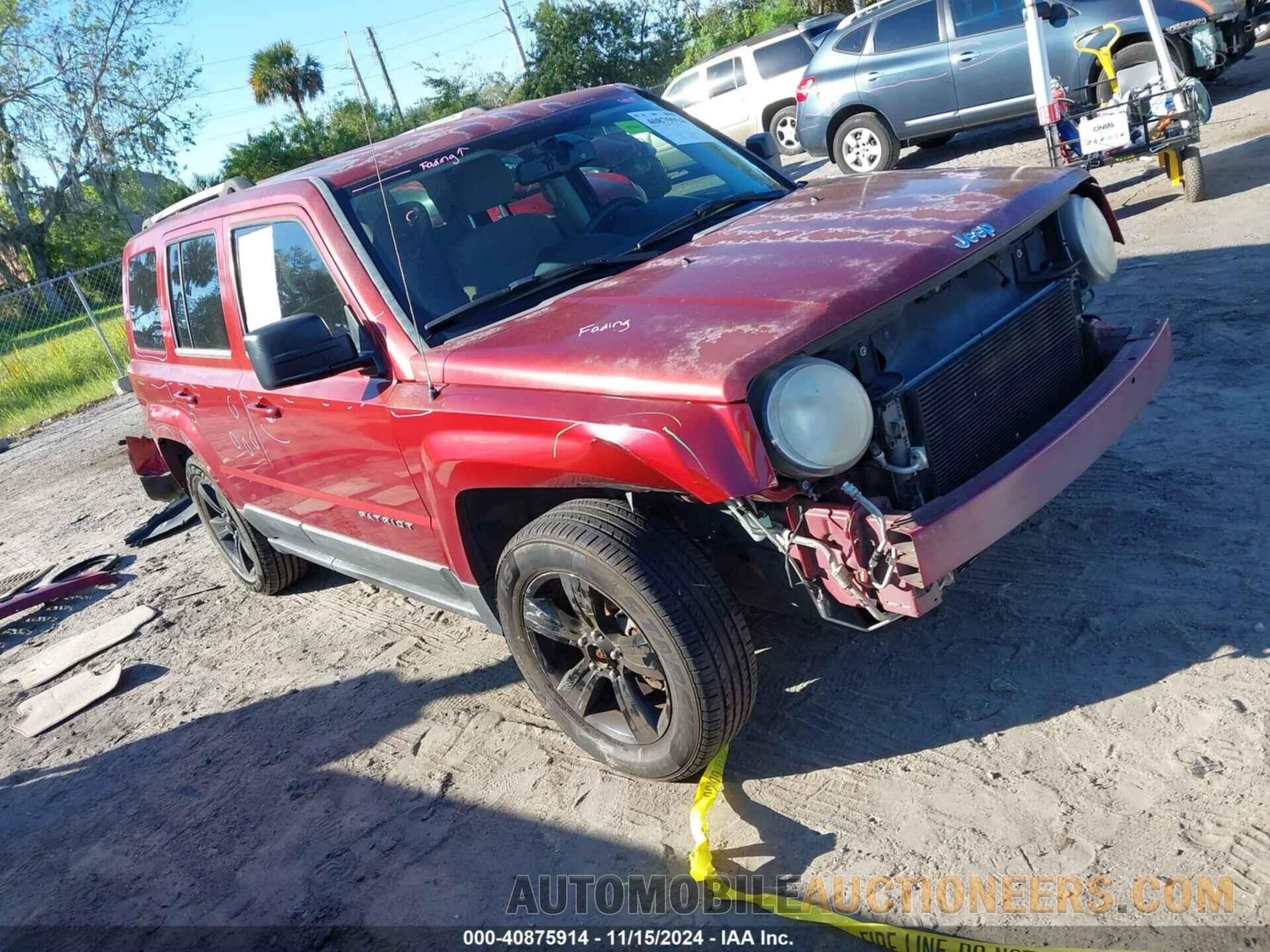 1C4NJPFB2CD707098 JEEP PATRIOT 2012