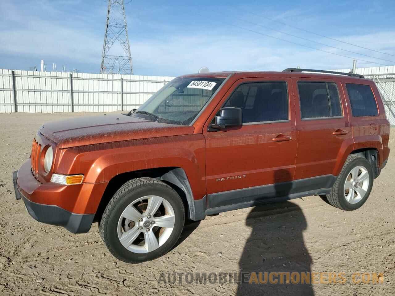 1C4NJPFB6CD567945 JEEP PATRIOT 2012