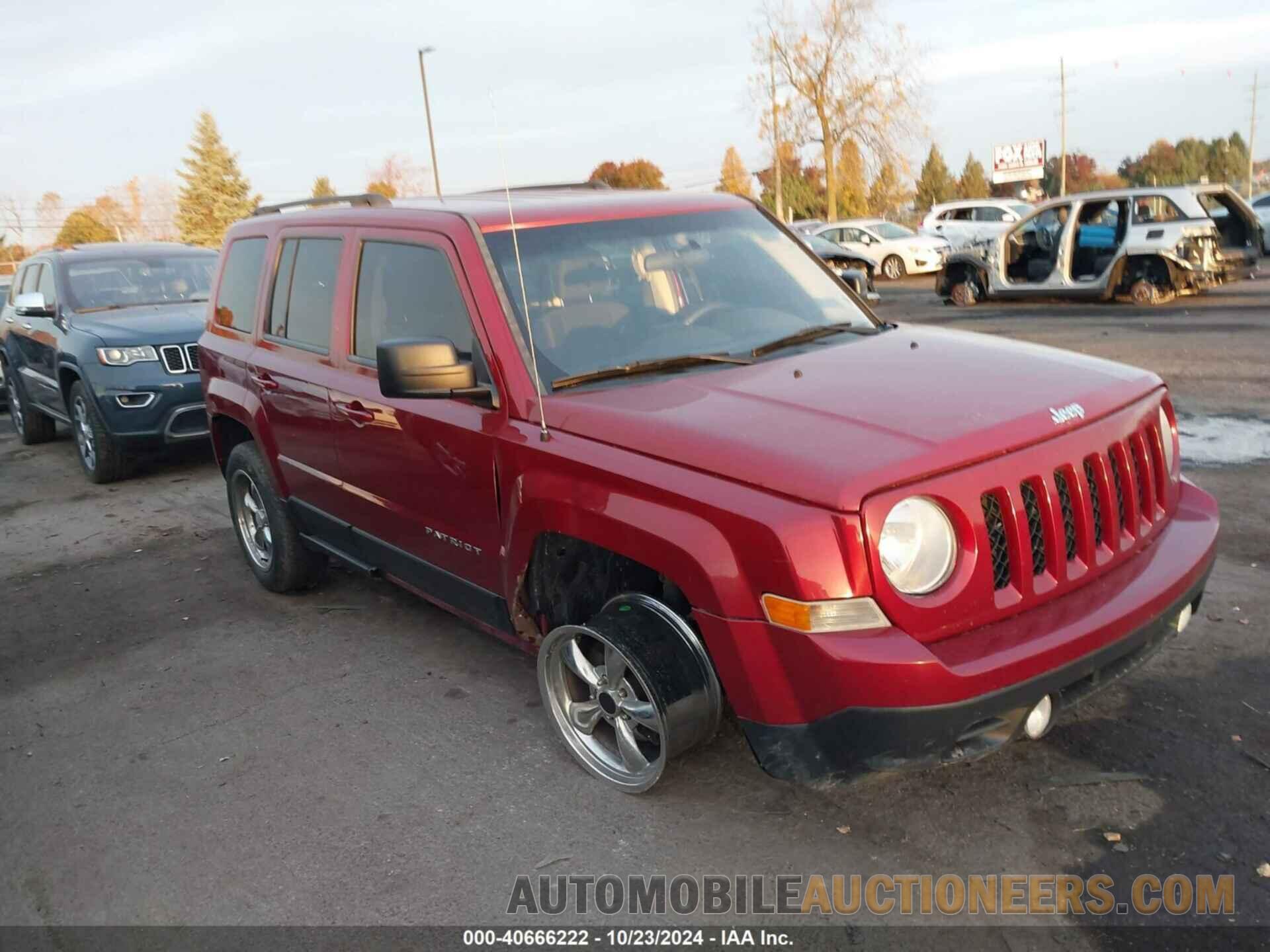 1C4NJPFB6CD636665 JEEP PATRIOT 2012