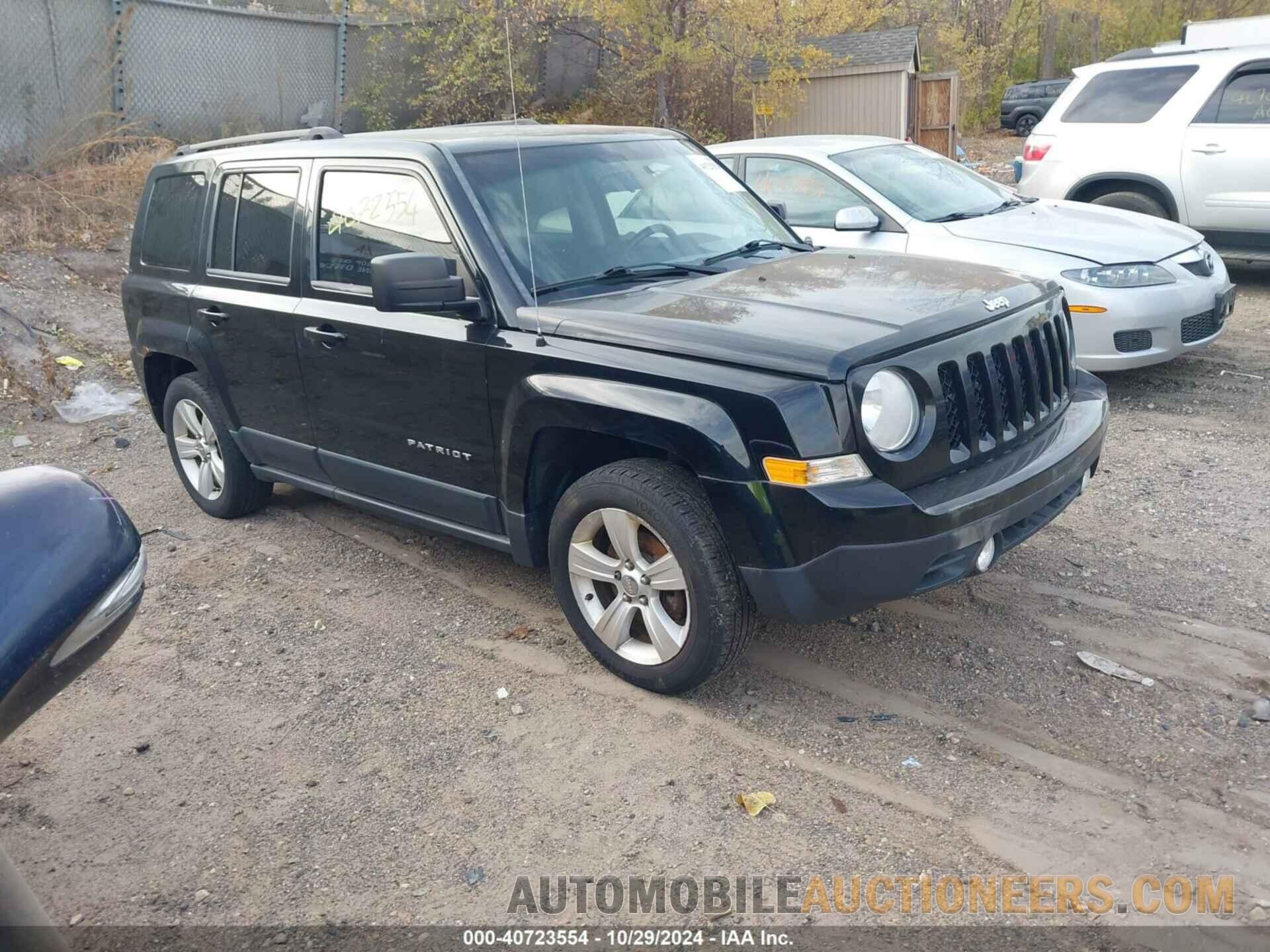 1C4NJPFB6DD205518 JEEP PATRIOT 2013