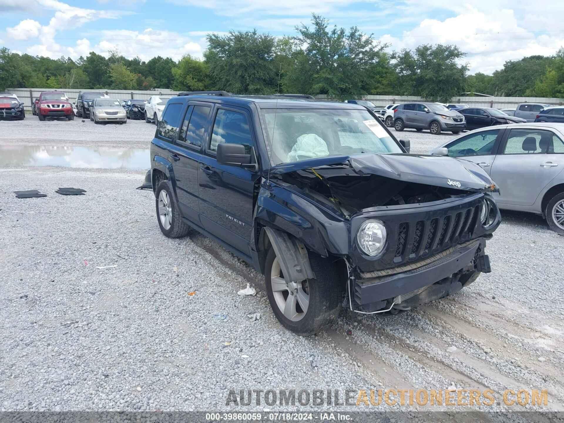 1C4NJPFB6ED606620 JEEP PATRIOT 2014